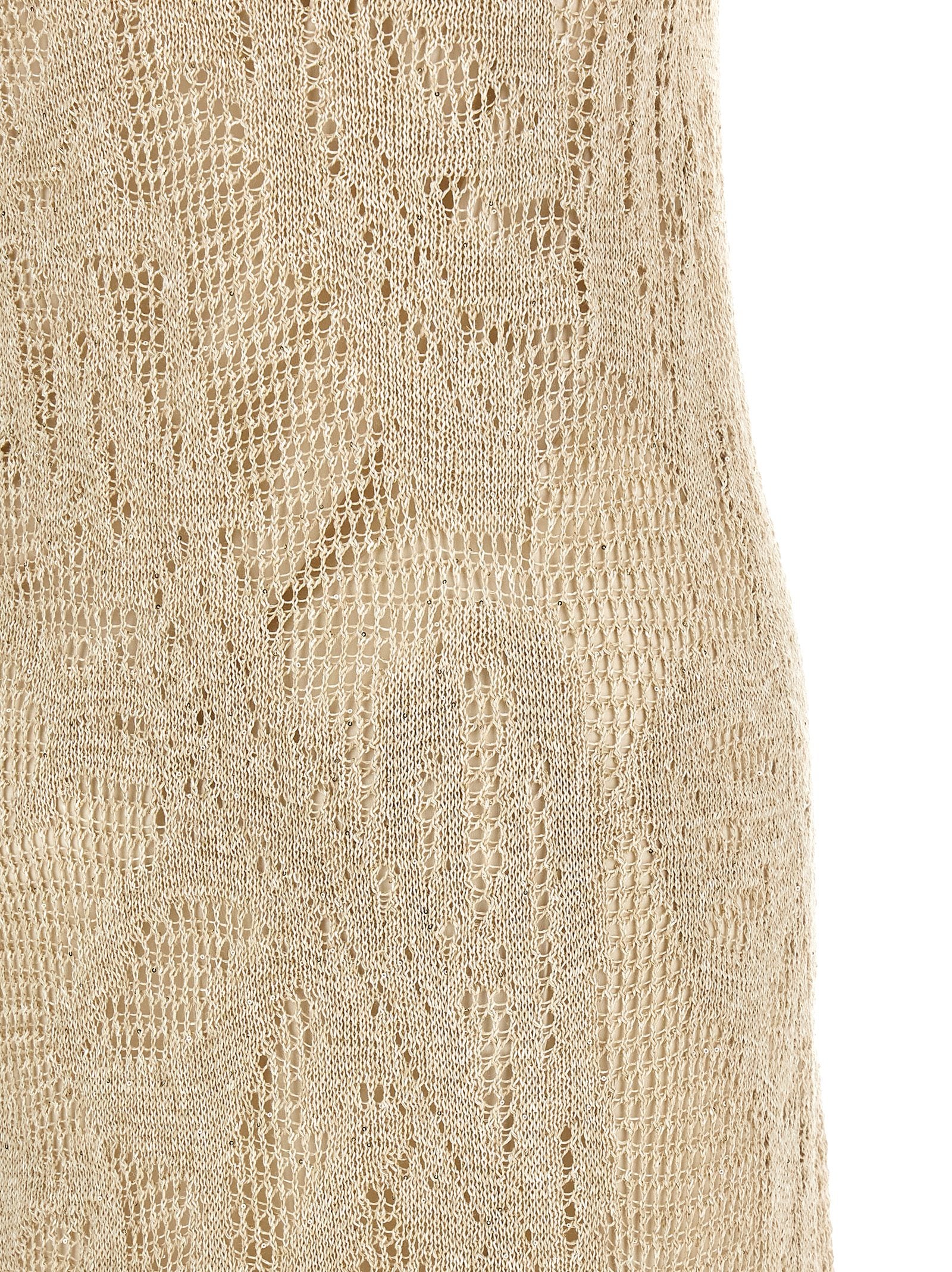 Brunello Cucinelli Crochet Dress
