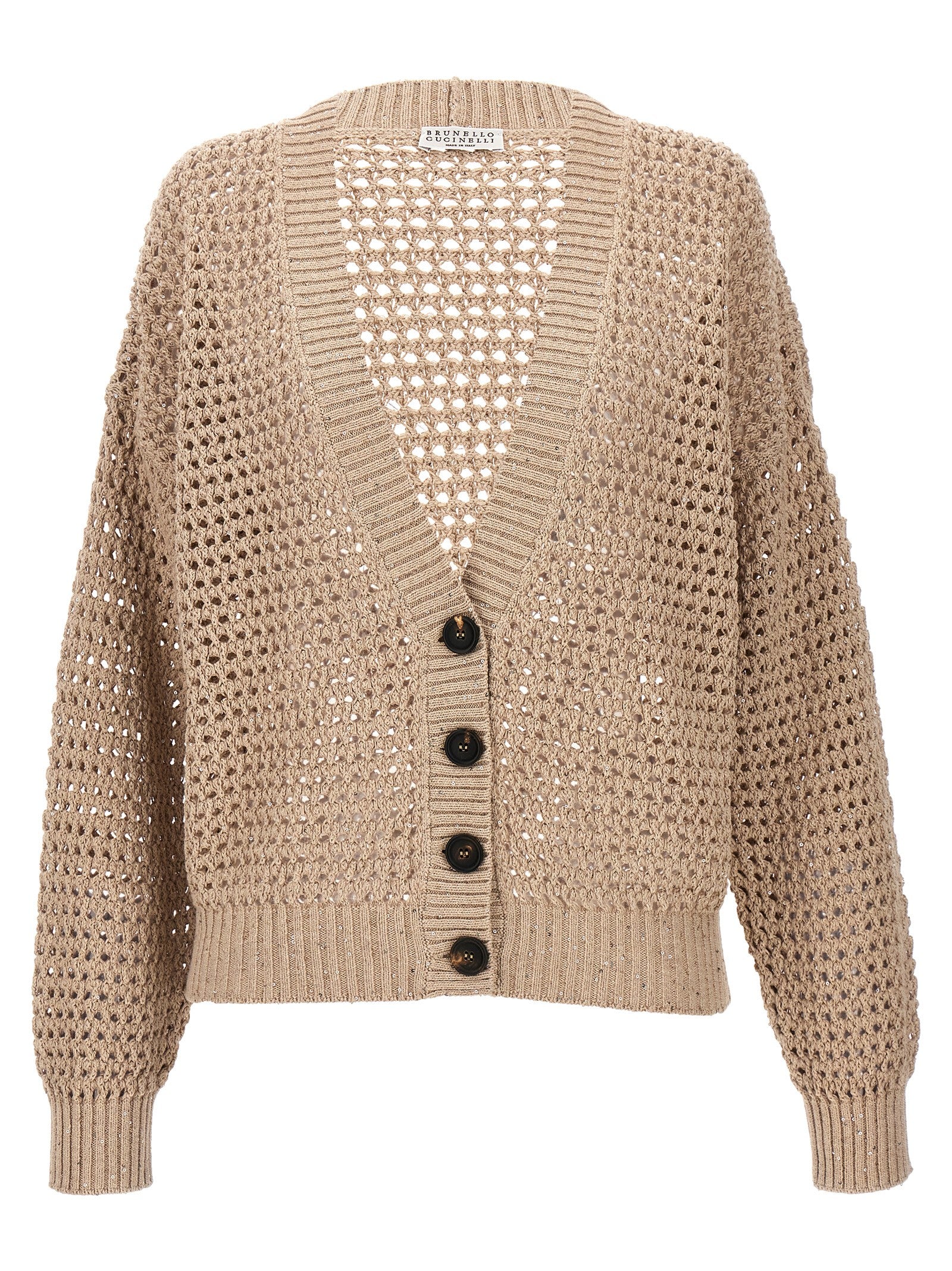 Brunello Cucinelli Sequin Knit Cardigan