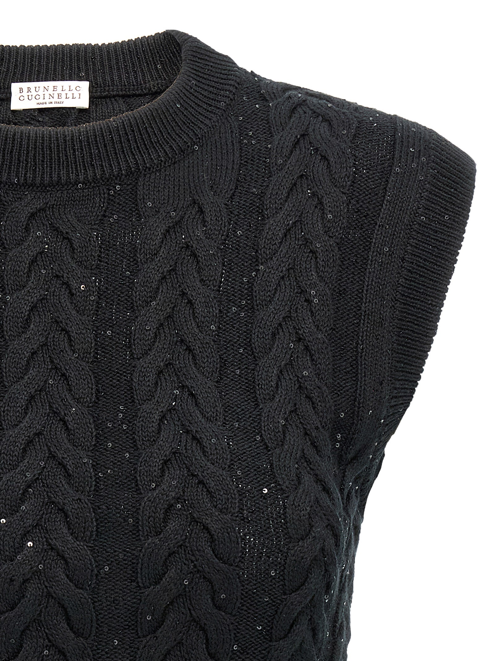 Brunello Cucinelli Double Cable Dazzling Vest