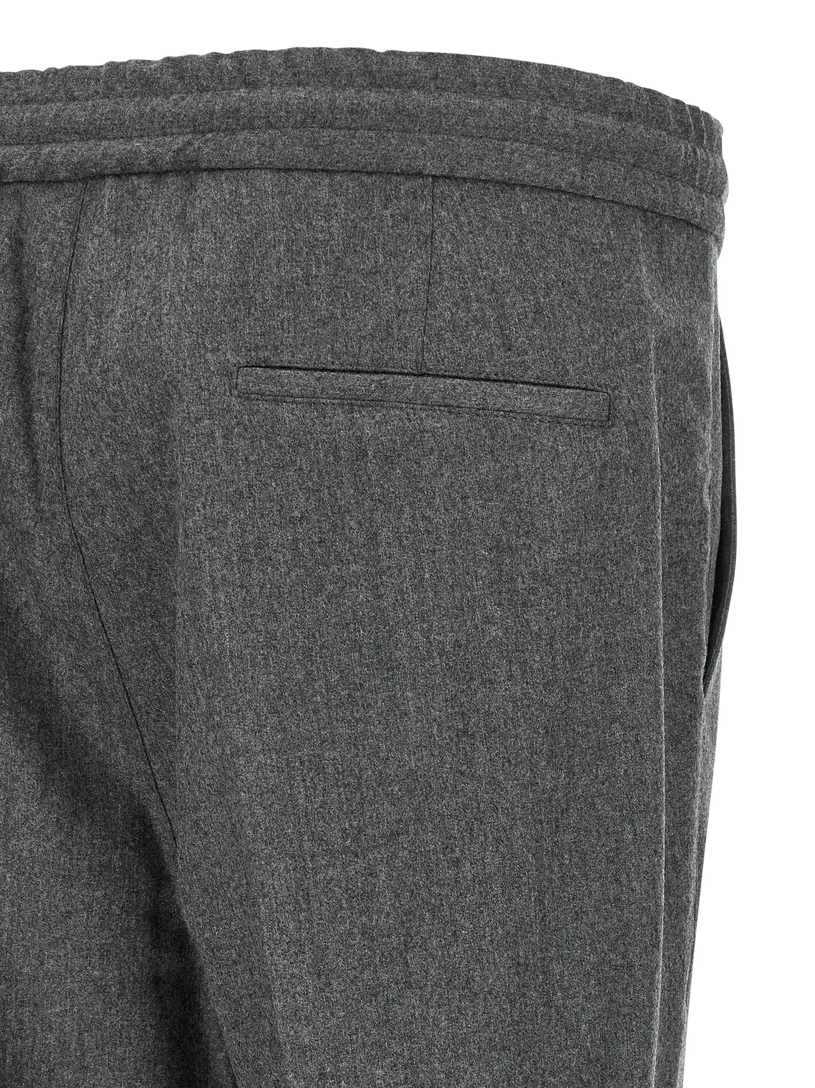 Brunello Cucinelli Wool Flannel Pants