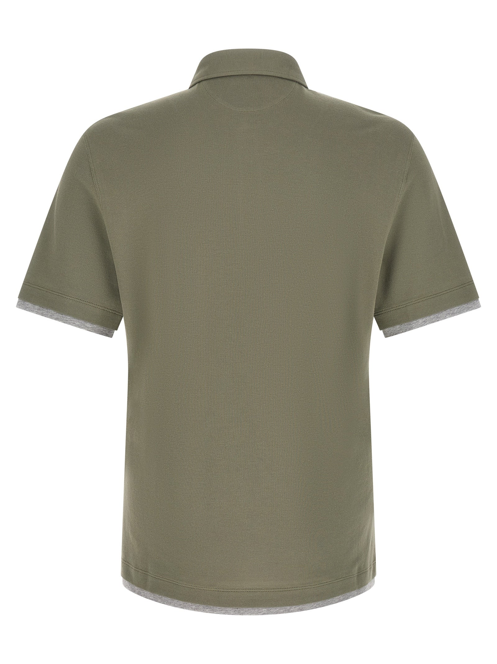 Brunello Cucinelli 'Faux Layering' Polo Shirt