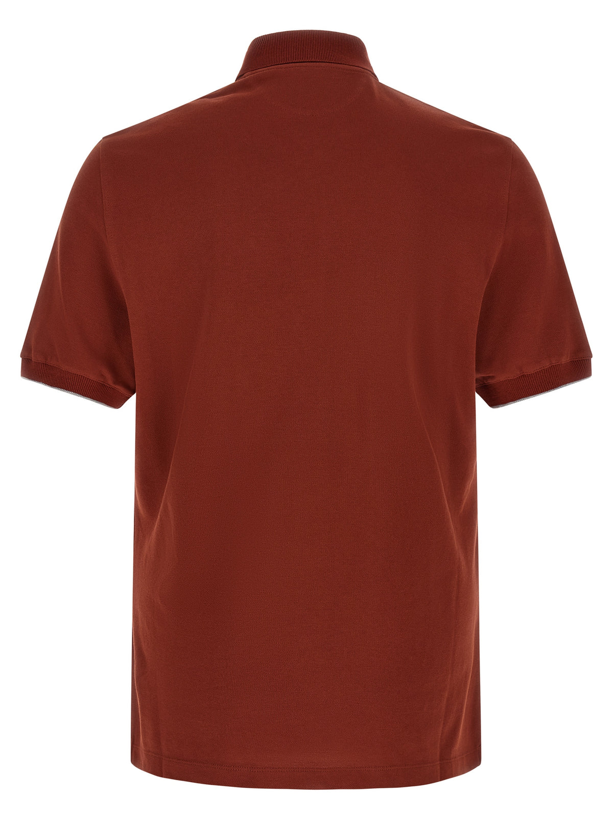 Brunello Cucinelli Logo Embroidery Polo Shirt