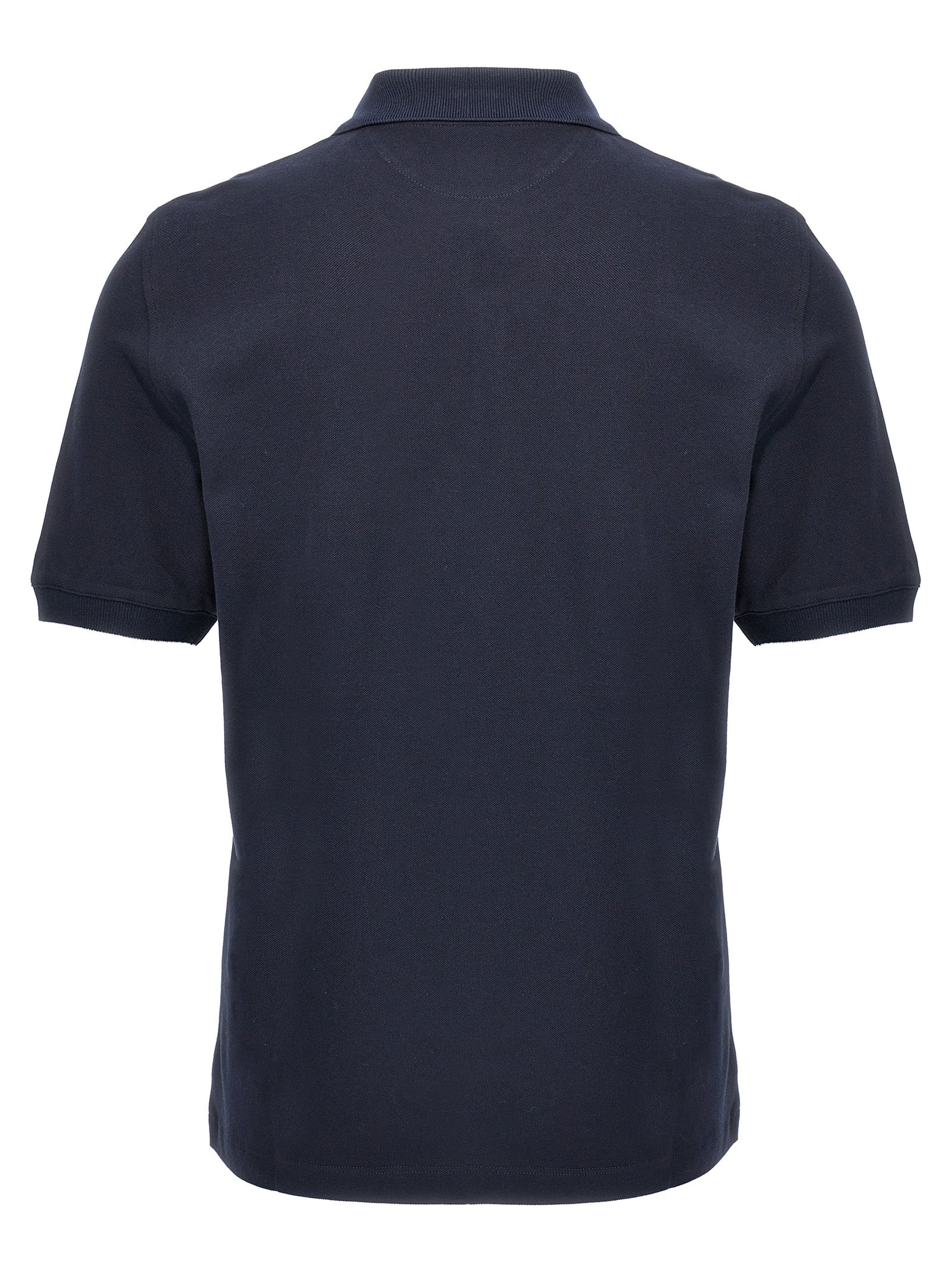 Brunello Cucinelli Logo Piqué Polo Shirt