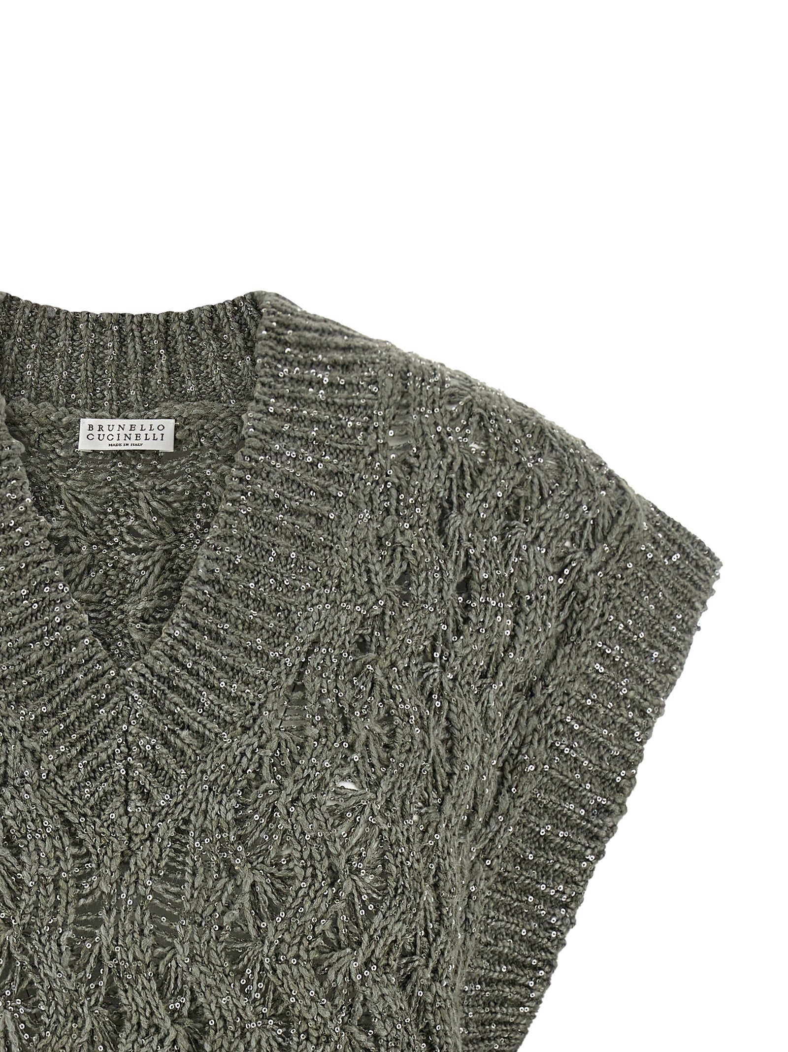 Brunello Cucinelli 'Dazzling Cable' Vest