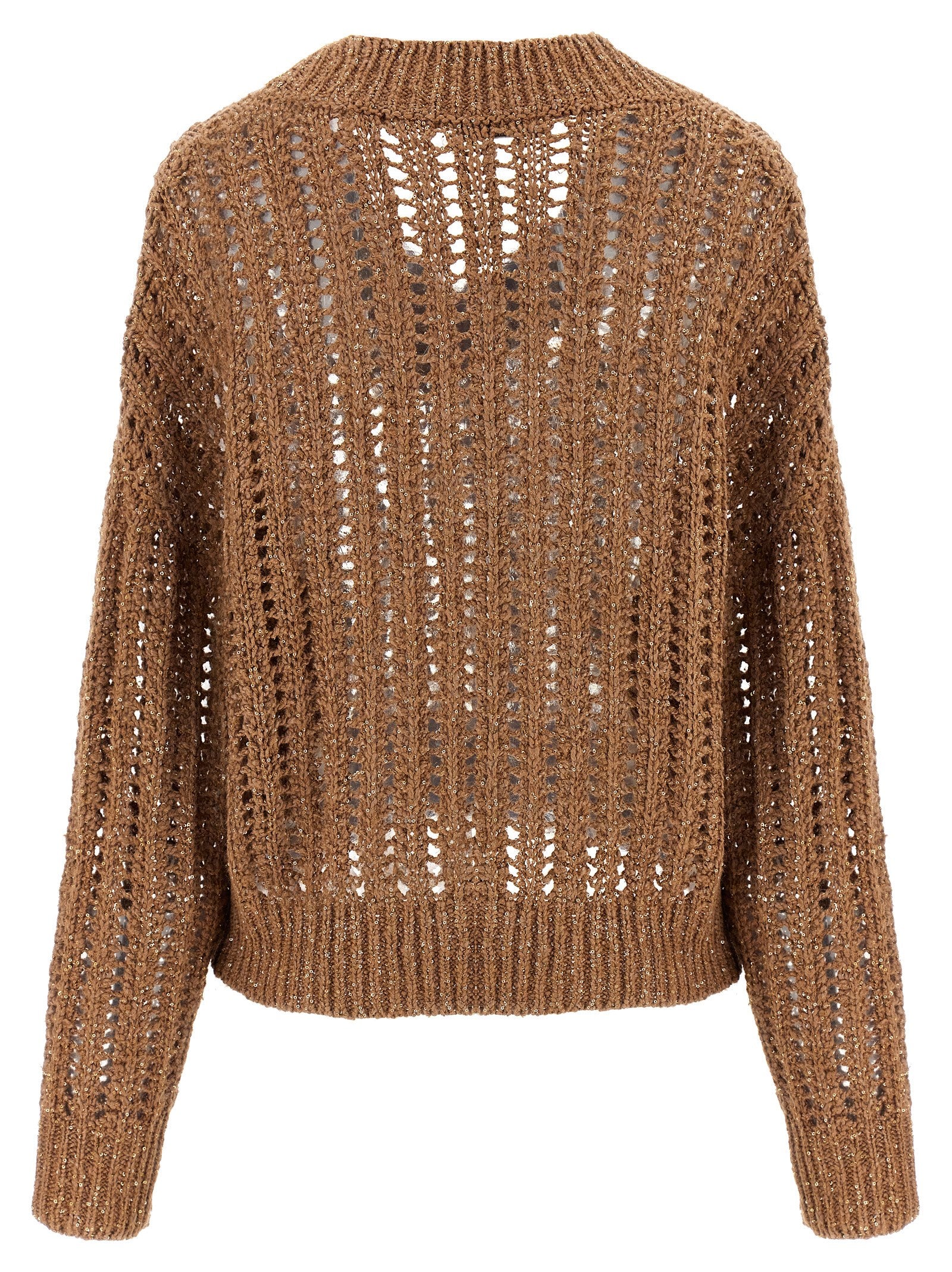 Brunello Cucinelli 'Rustic Dazzling Net' Sweater