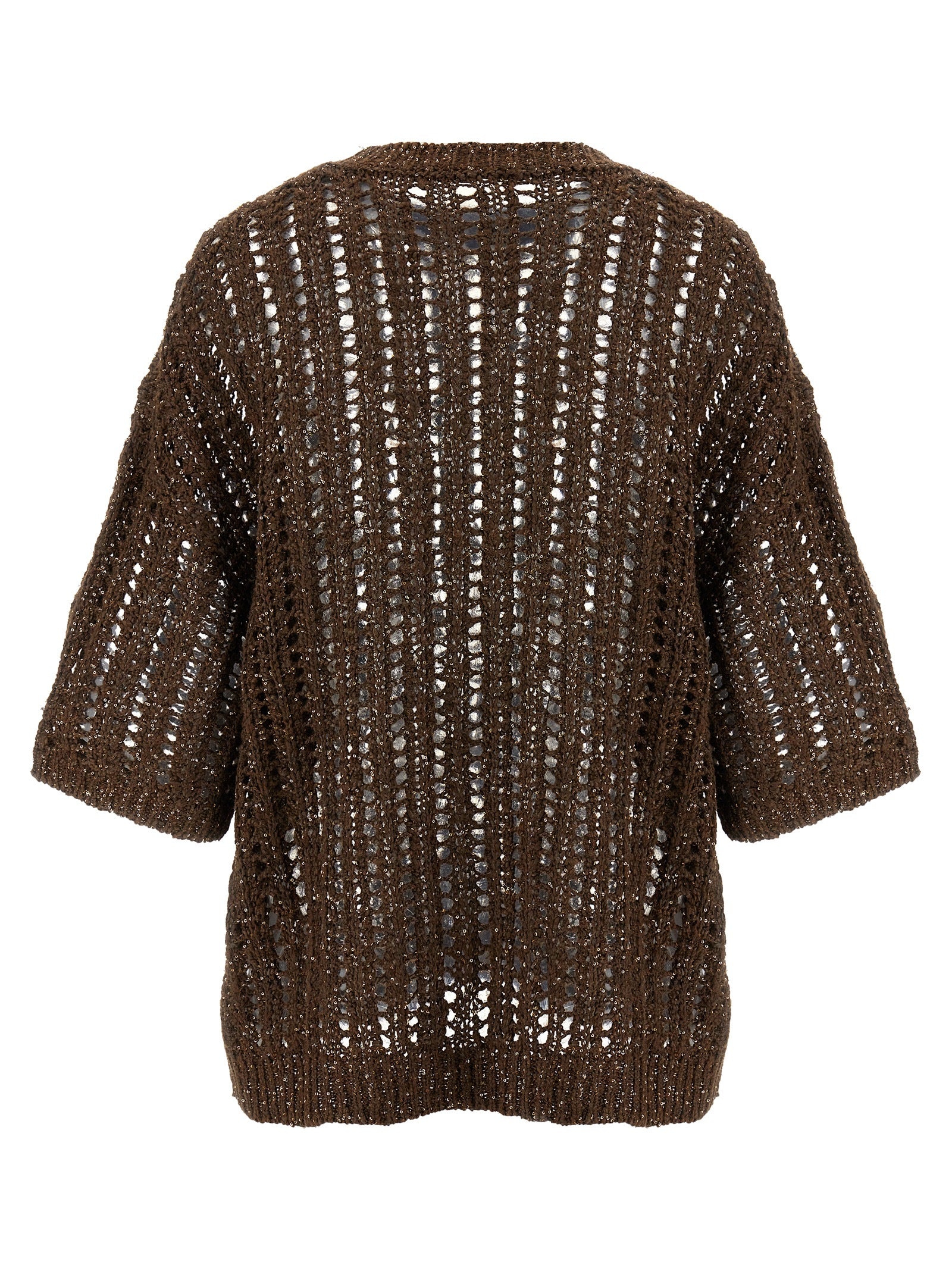 Brunello Cucinelli 'Rustic Dazzling Net' Jersey