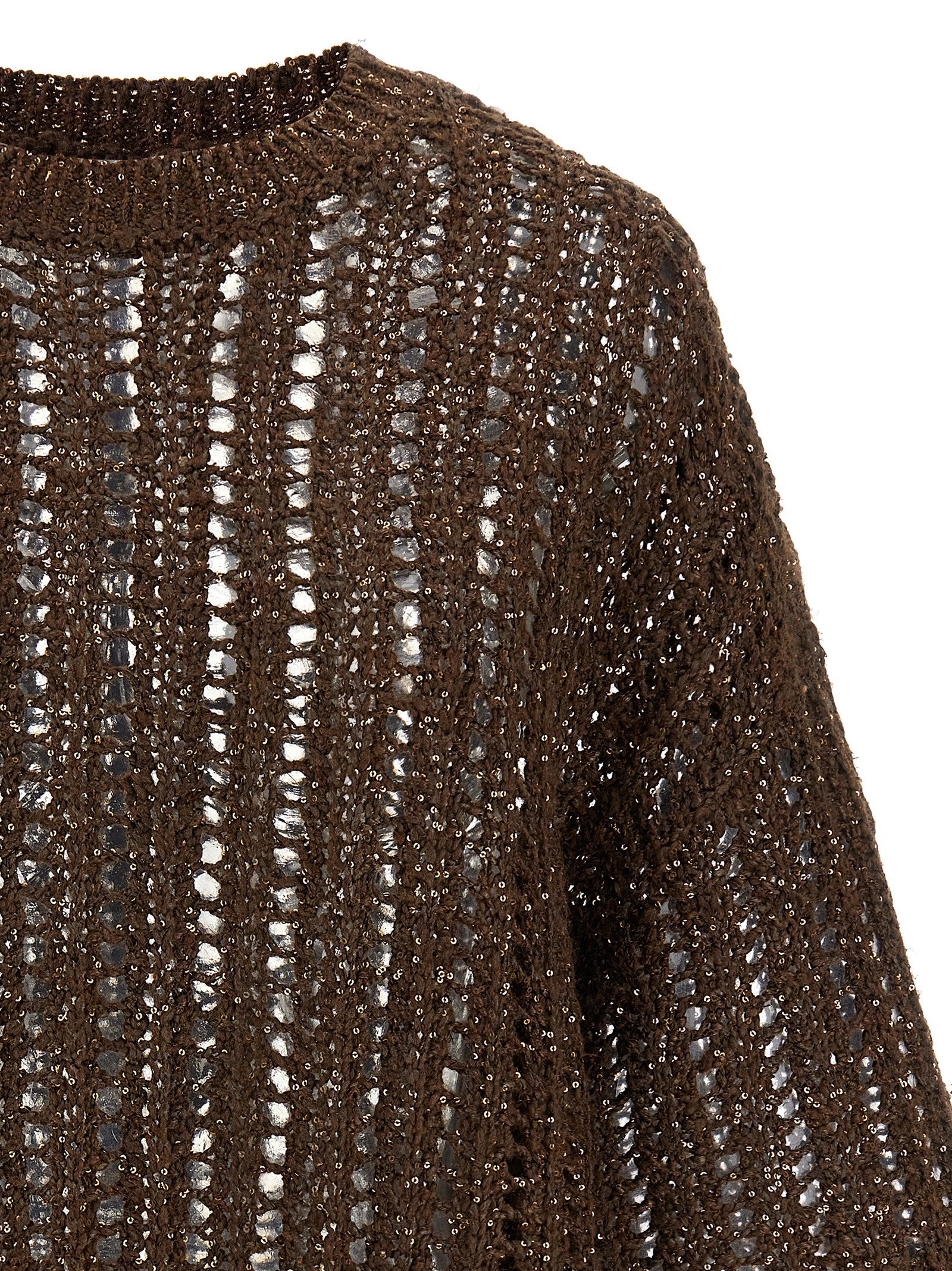 Brunello Cucinelli 'Rustic Dazzling Net' Jersey