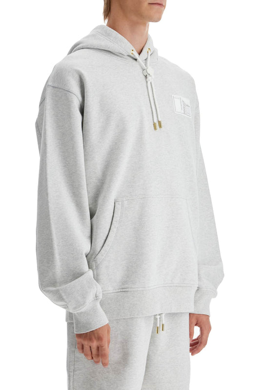 Casablanca Hooded Tennis Statues Sweat Grey