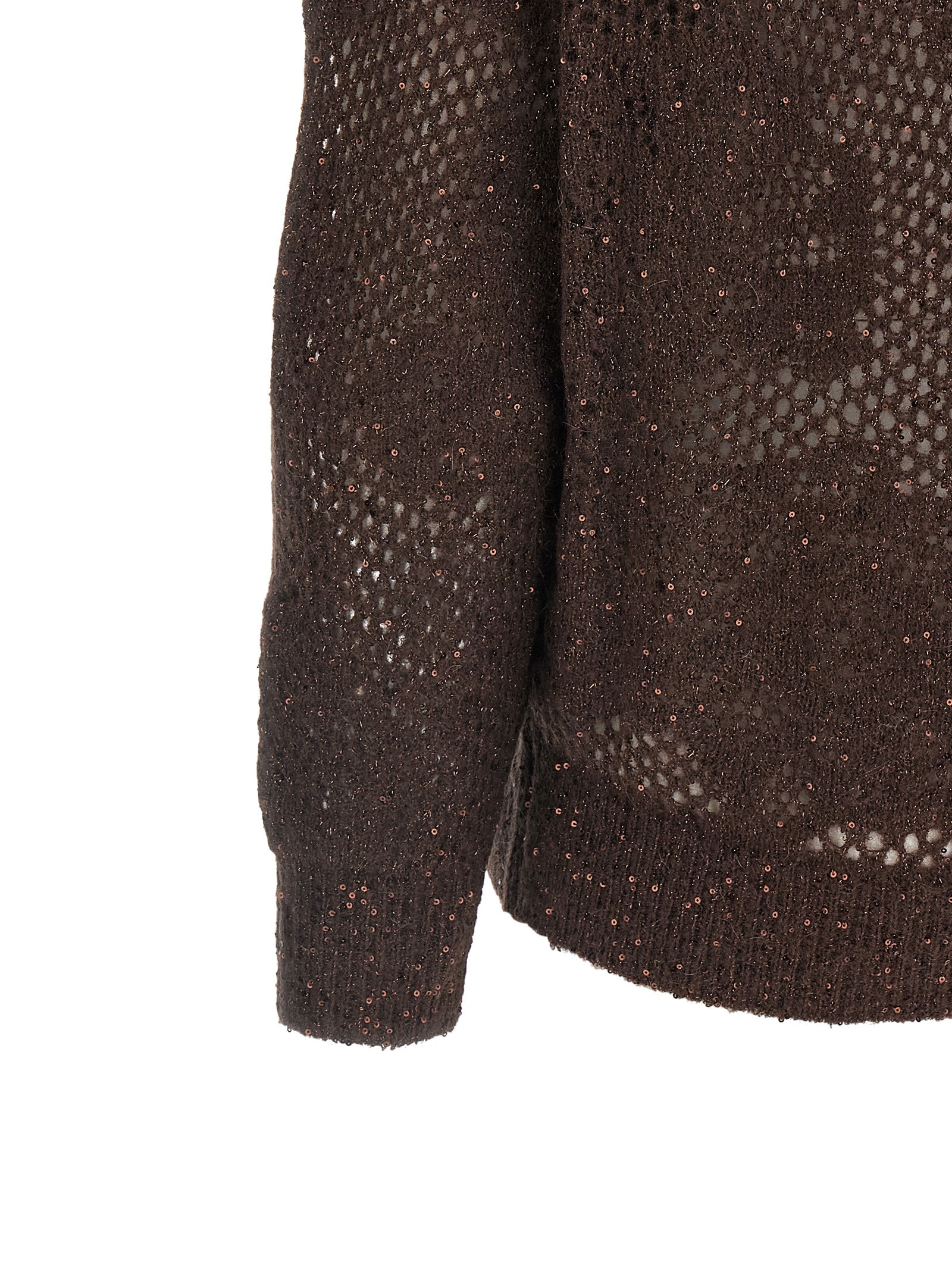 Brunello Cucinelli 'Flower Lace' Sweater