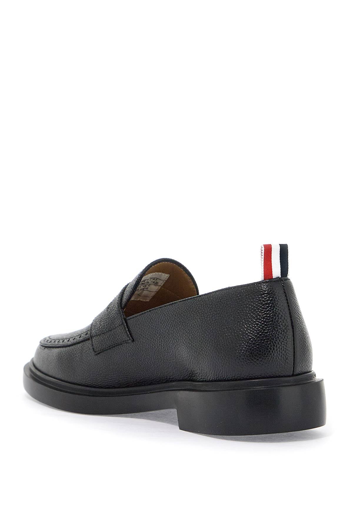 Thom Browne Leather Loafers Black