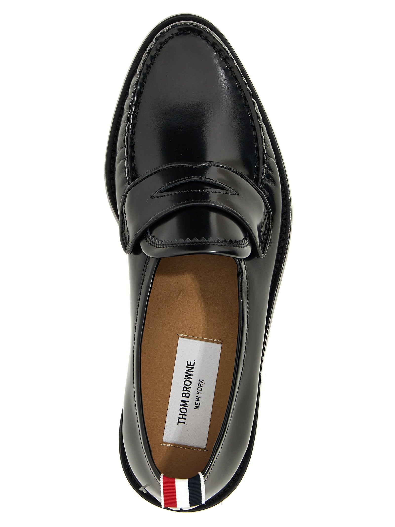 Thom Browne 'Pleated Varsity' Loafers