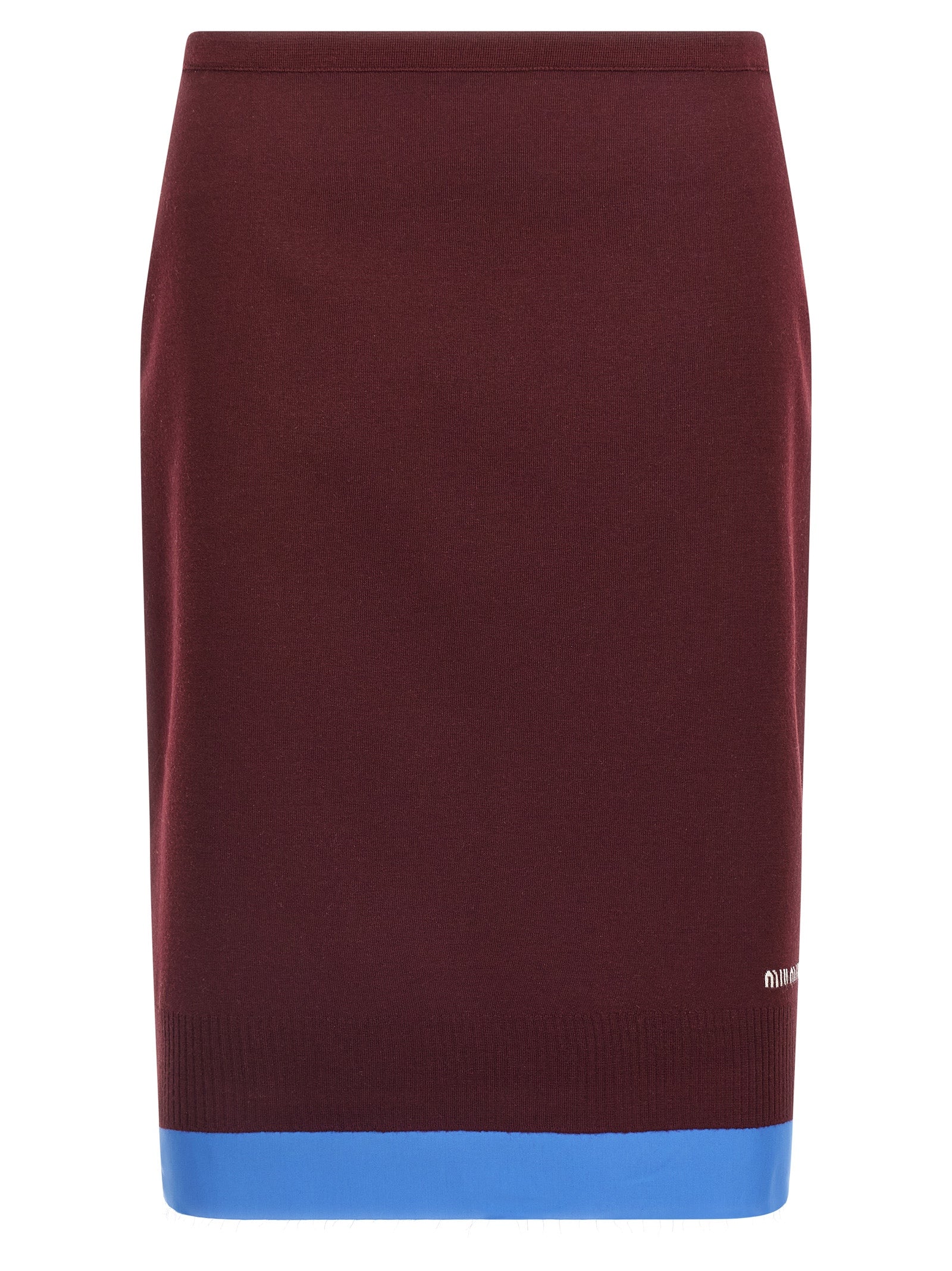 Miu Miu Double Layer Skirt