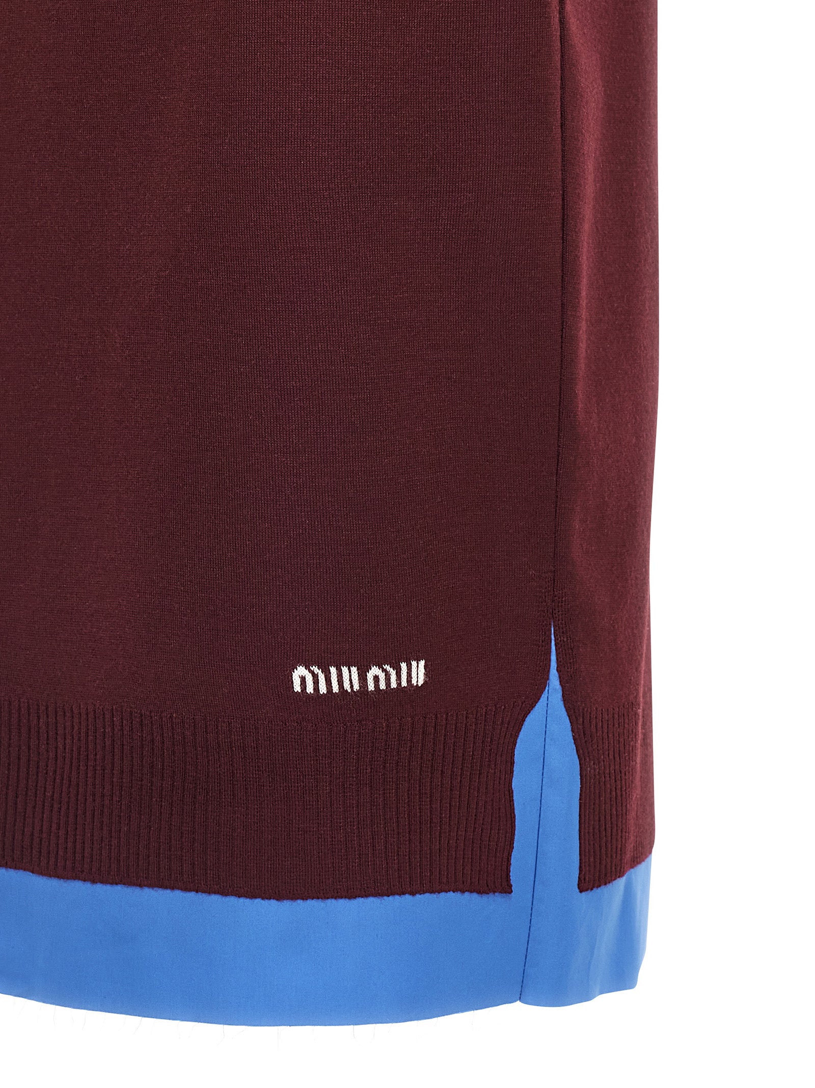 Miu Miu Double Layer Skirt