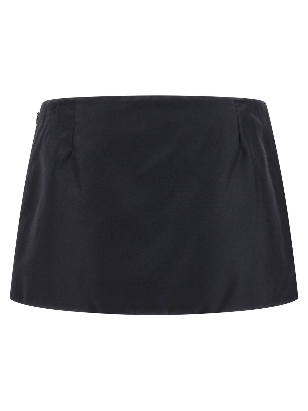 Miu Miu Nylon And Fleece Skirt