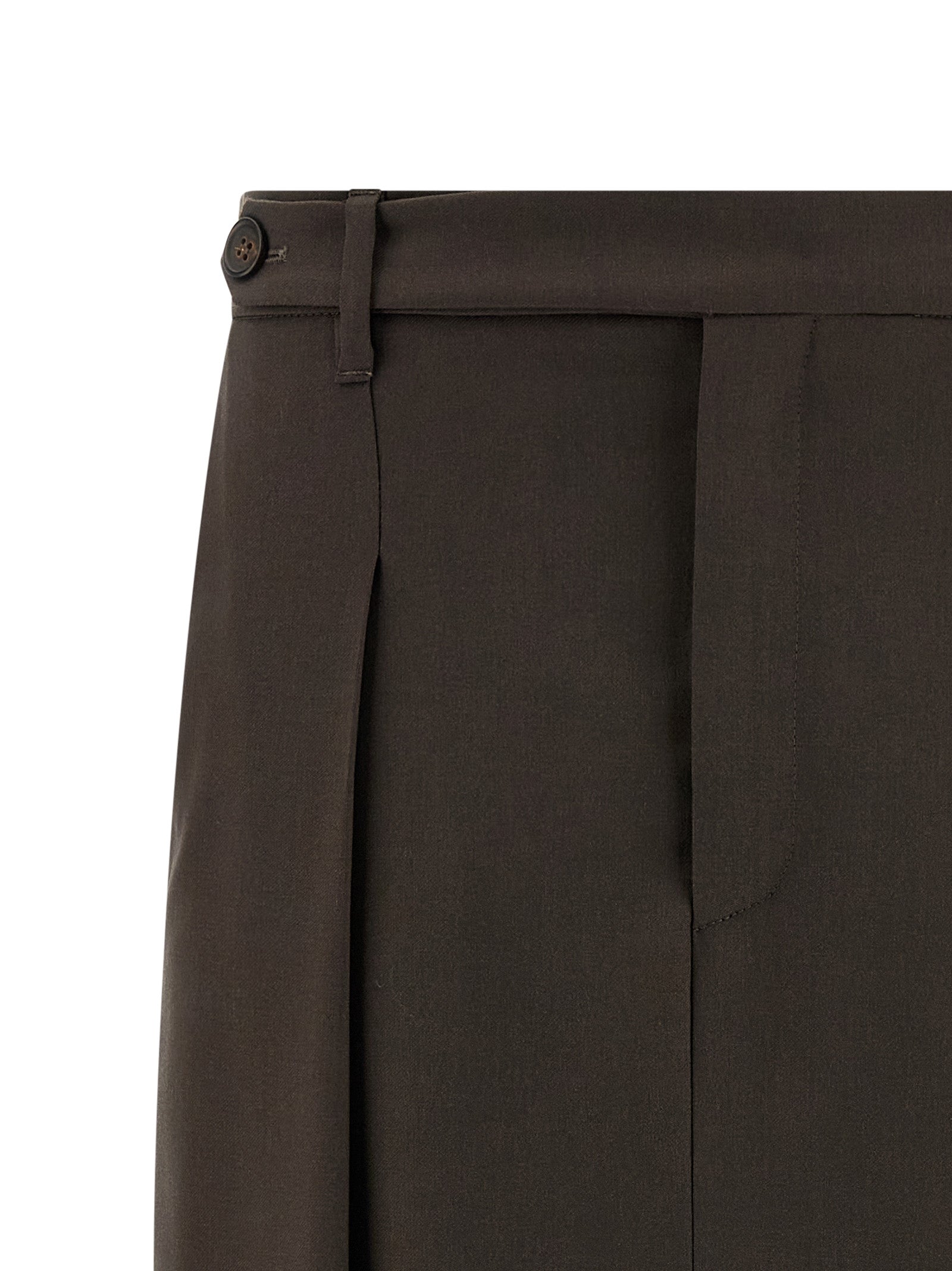 Brunello Cucinelli 'Sartorial Curved' Skirt