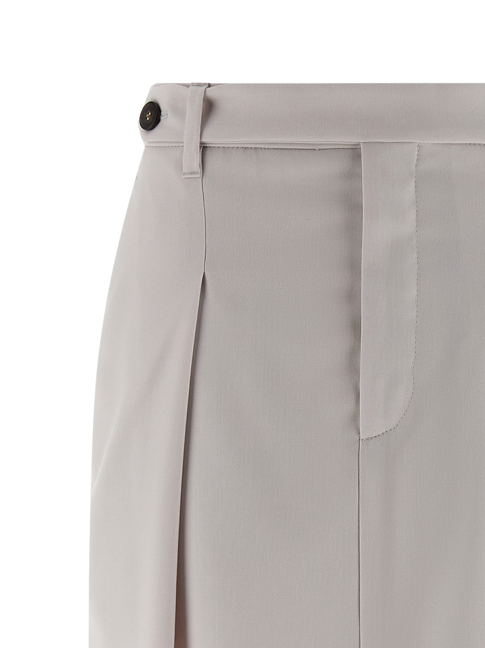 Brunello Cucinelli 'Sartorial Curved' Skirt