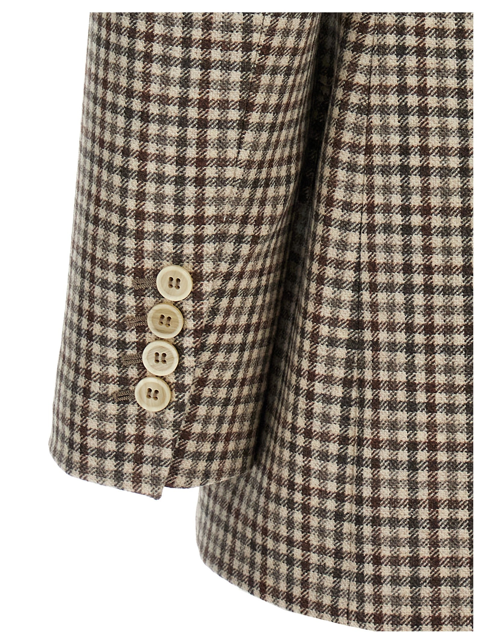 Brunello Cucinelli Blazer Check Monile