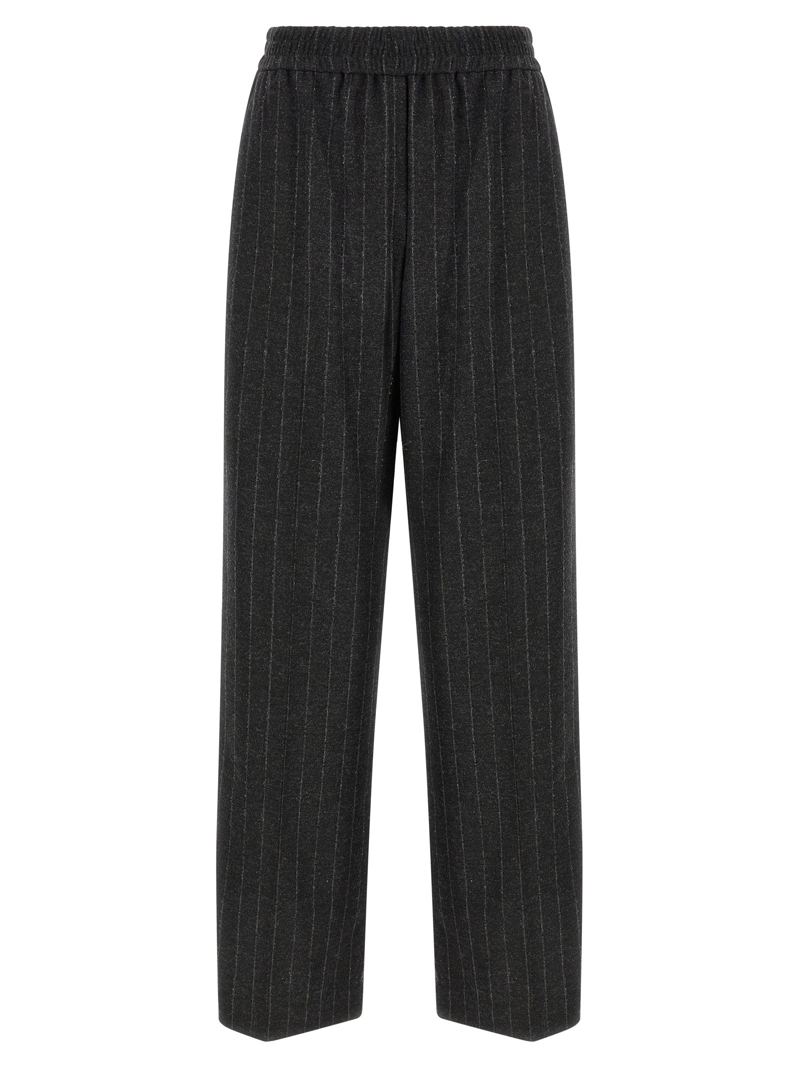 Brunello Cucinelli Micro Sequin Pinstripe Pants