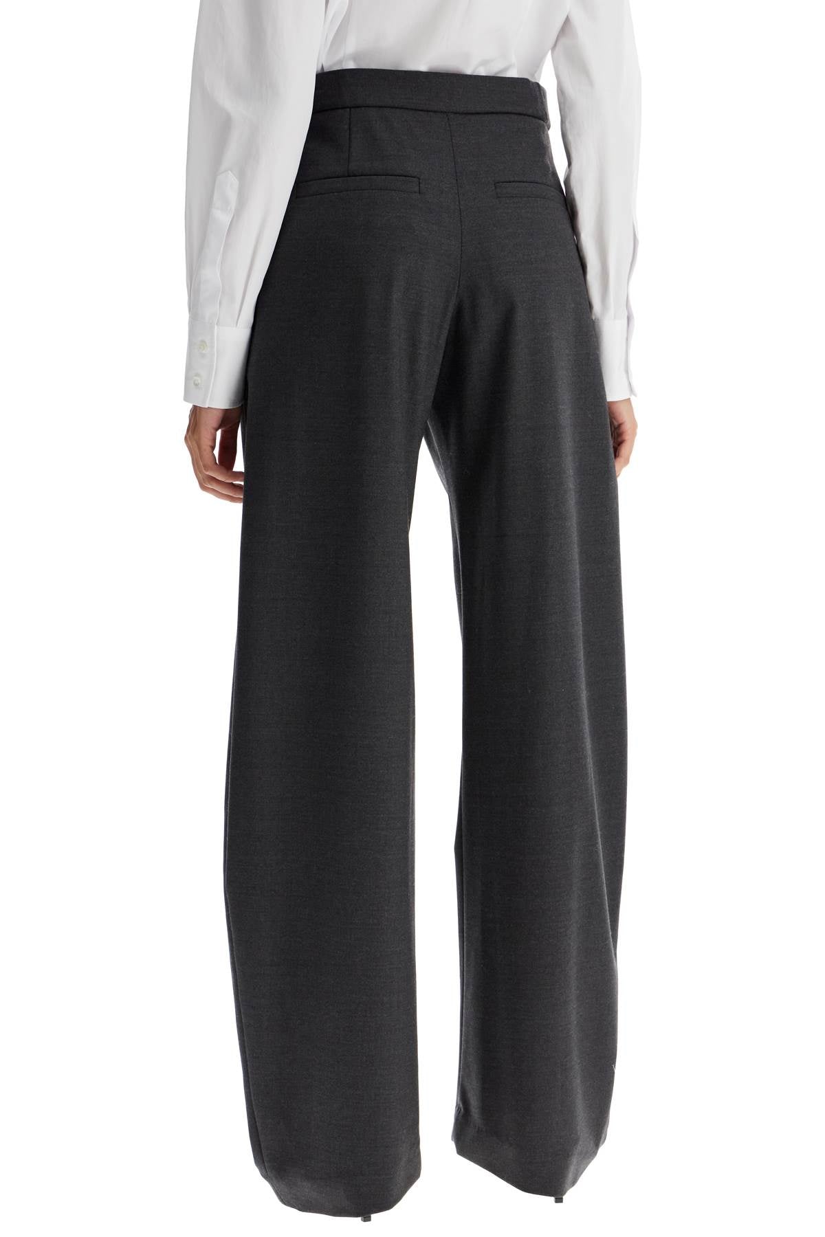 Brunello Cucinelli Stretch Wool Trousers For Men/W