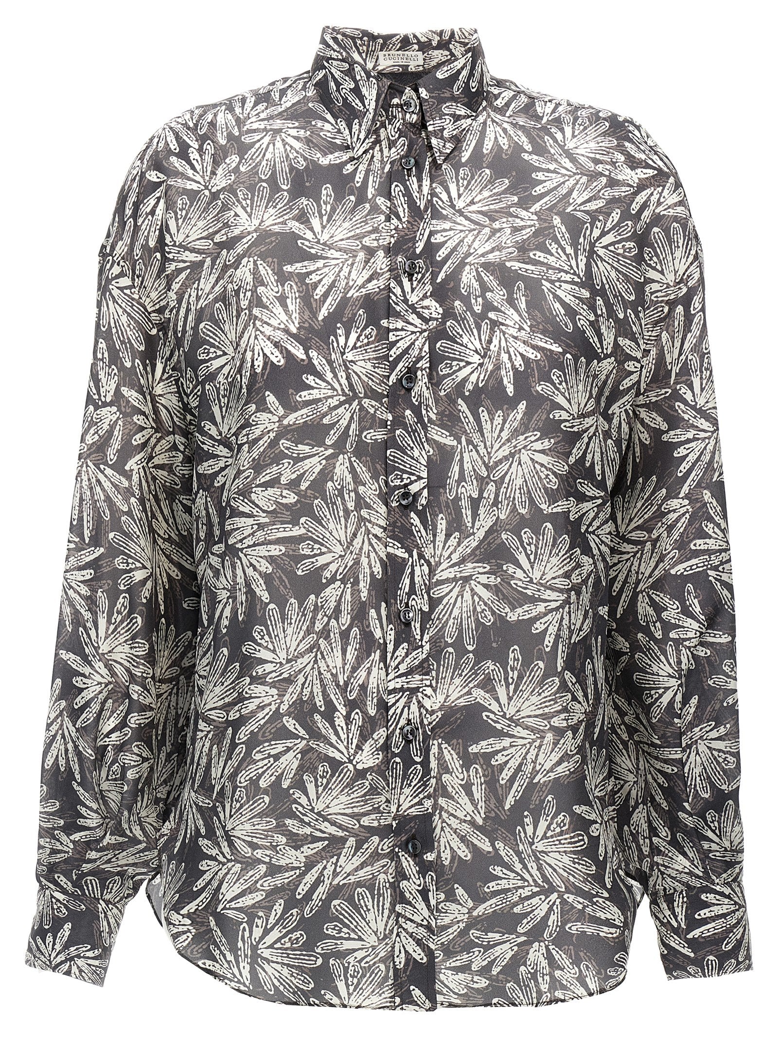 Brunello Cucinelli Floral Shirt