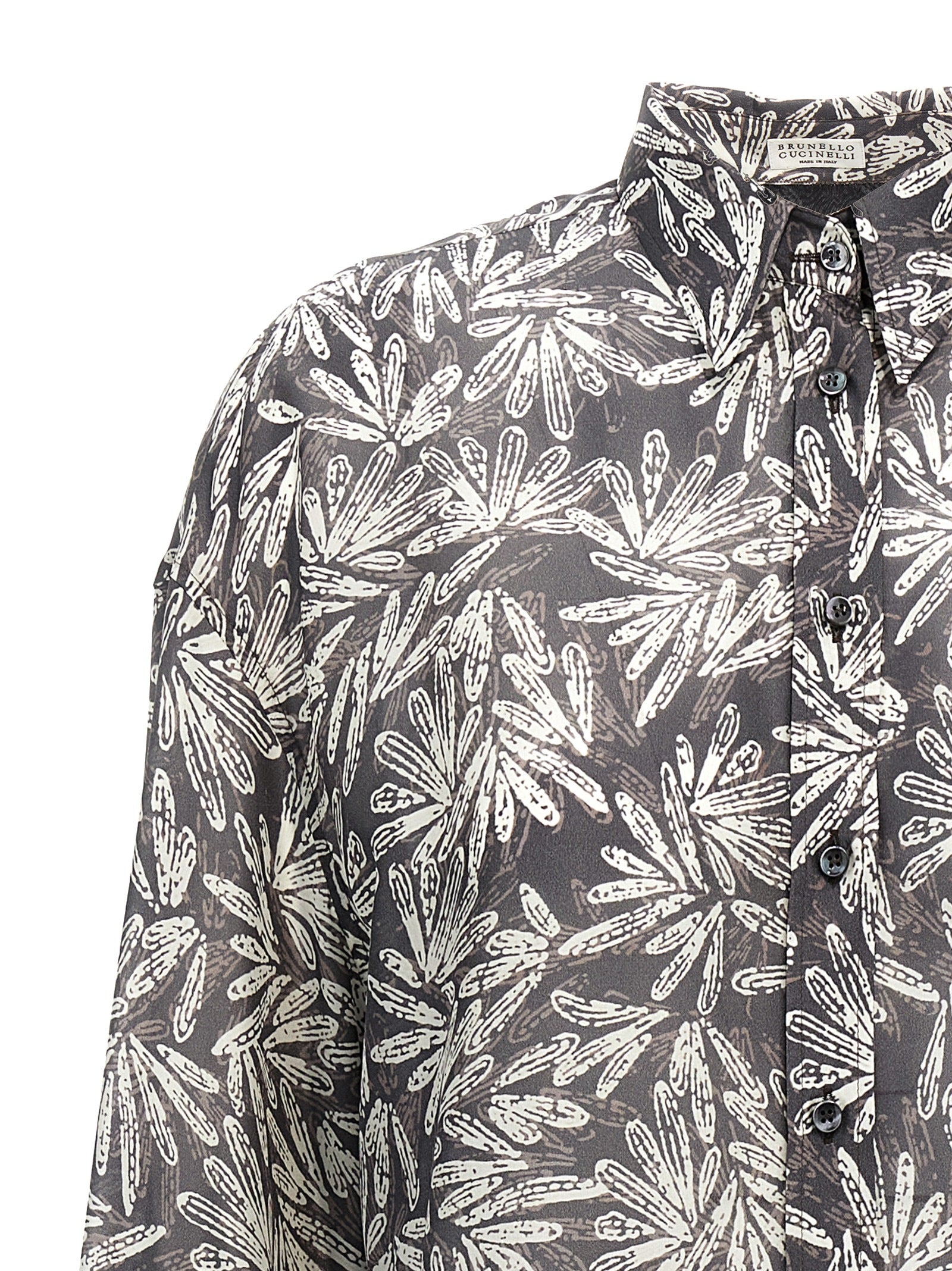 Brunello Cucinelli Floral Shirt