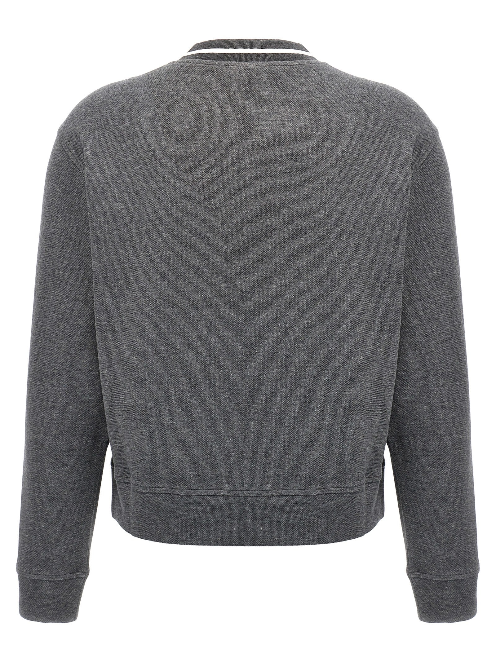 Brunello Cucinelli Logo Embroidery Sweatshirt