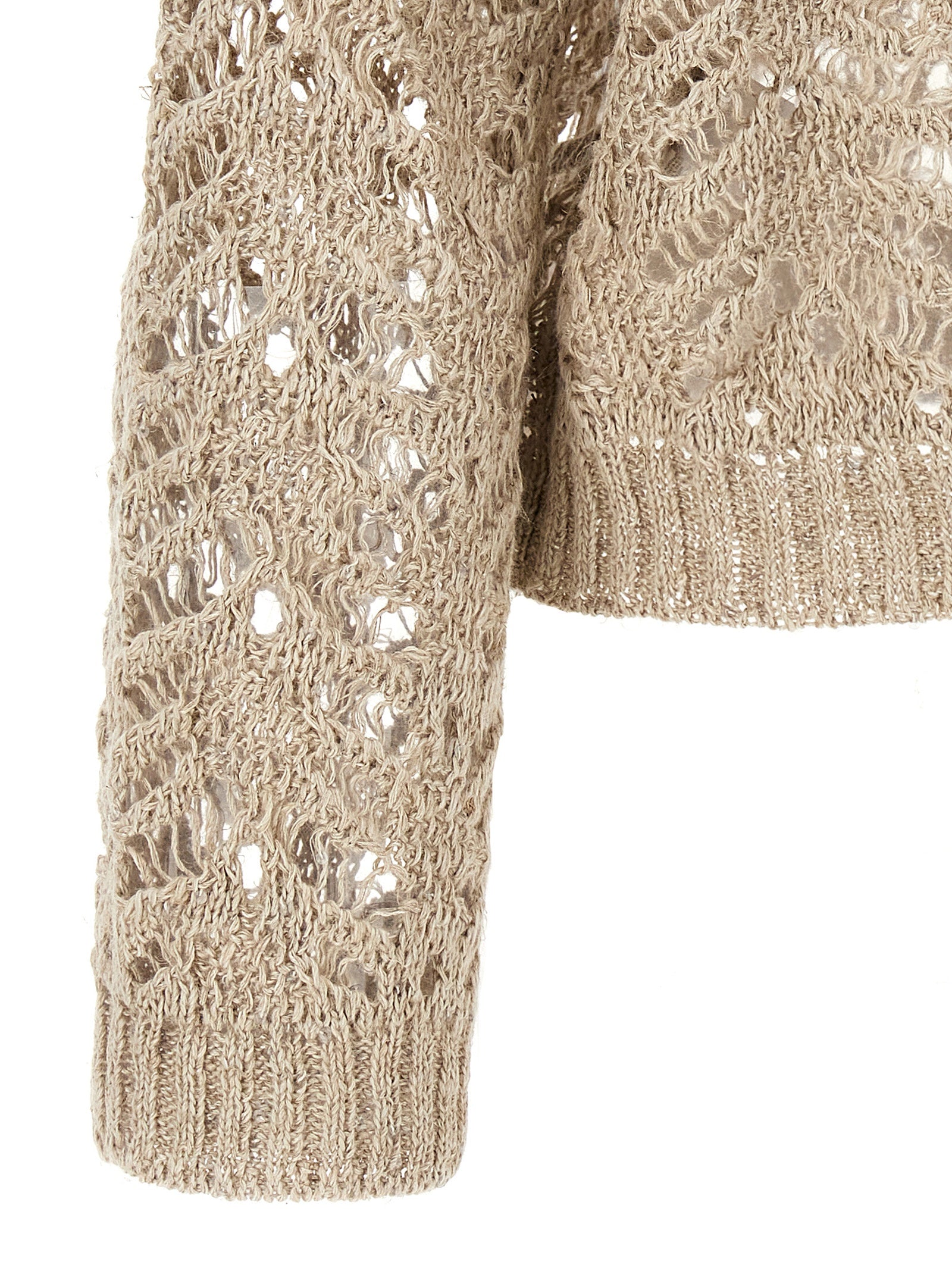 Brunello Cucinelli 'Rustic Dazzling Net' Sweater