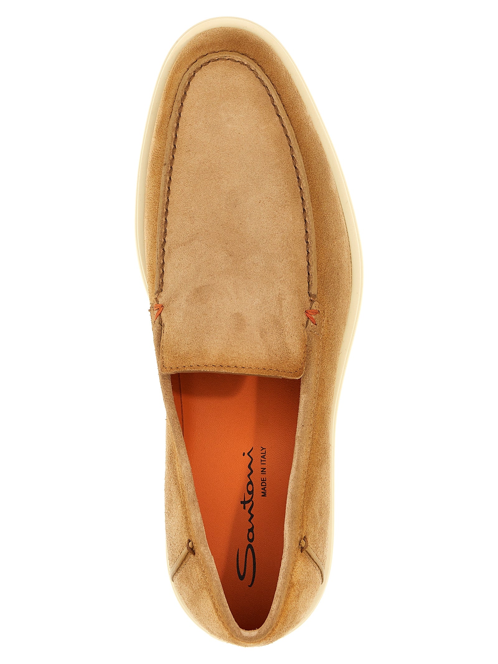 Santoni Suede Loafers