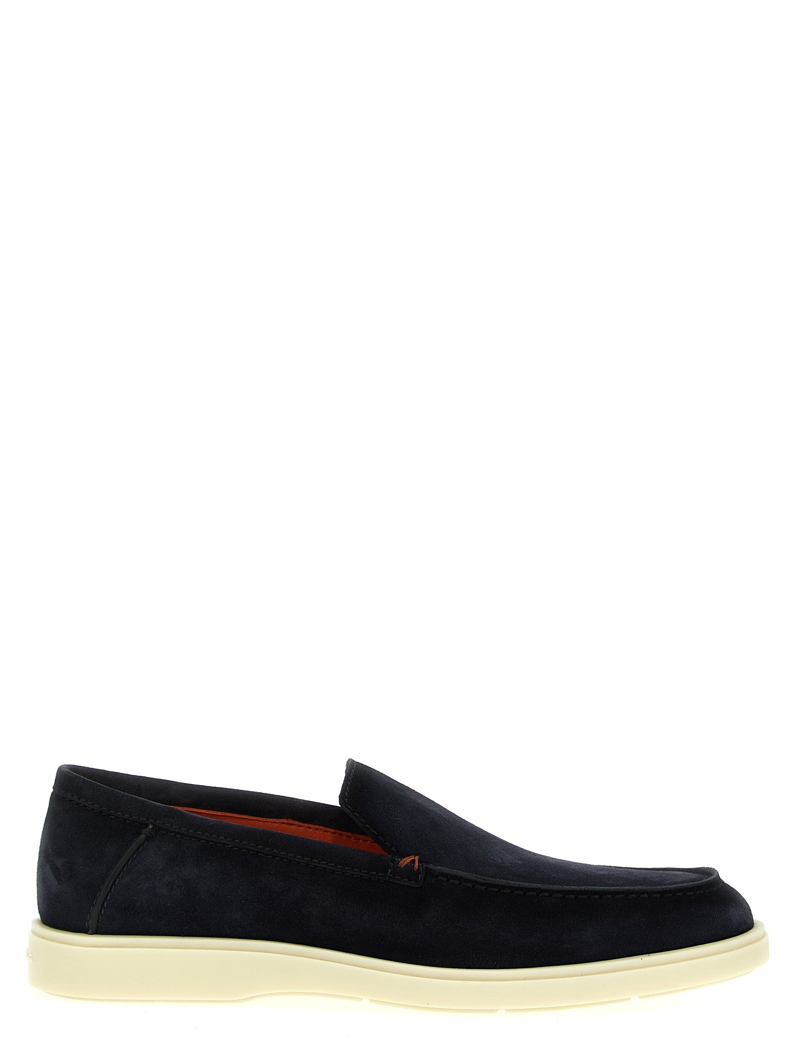 Santoni Suede Loafers