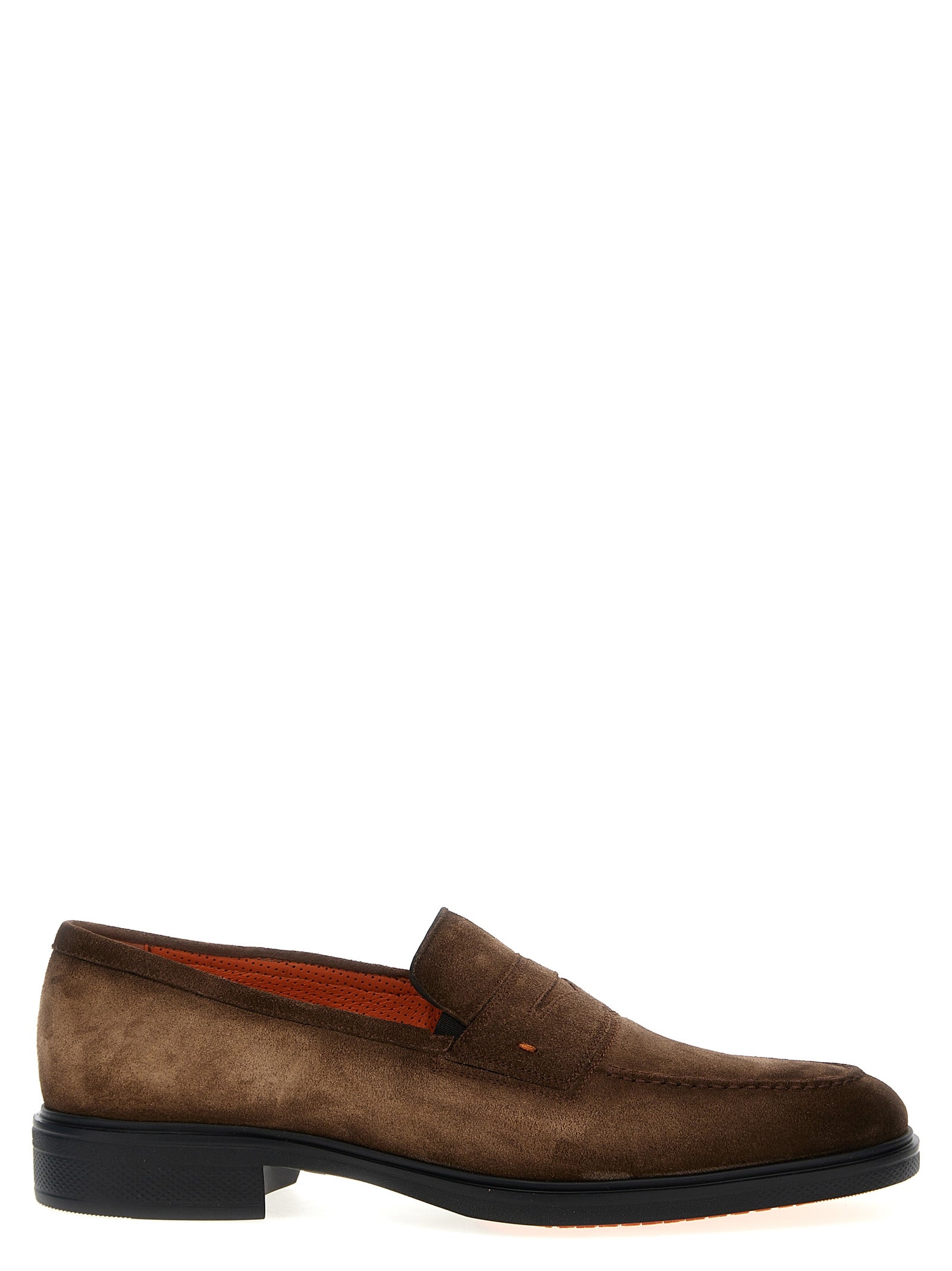 Santoni Suede Loafers