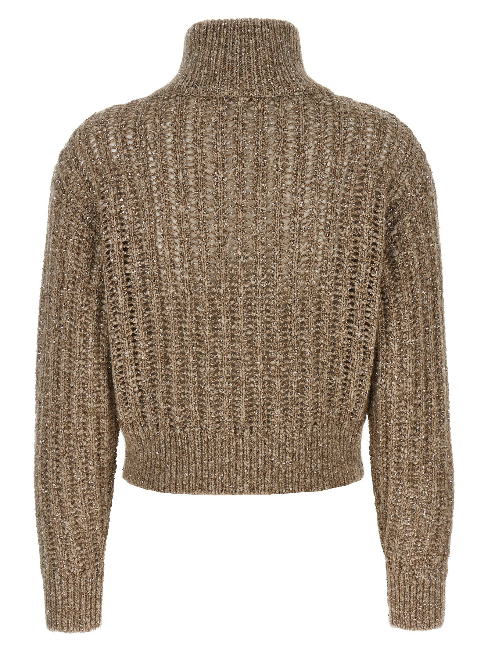Brunello Cucinelli 'Rustic Dazzling Net' Cardigan
