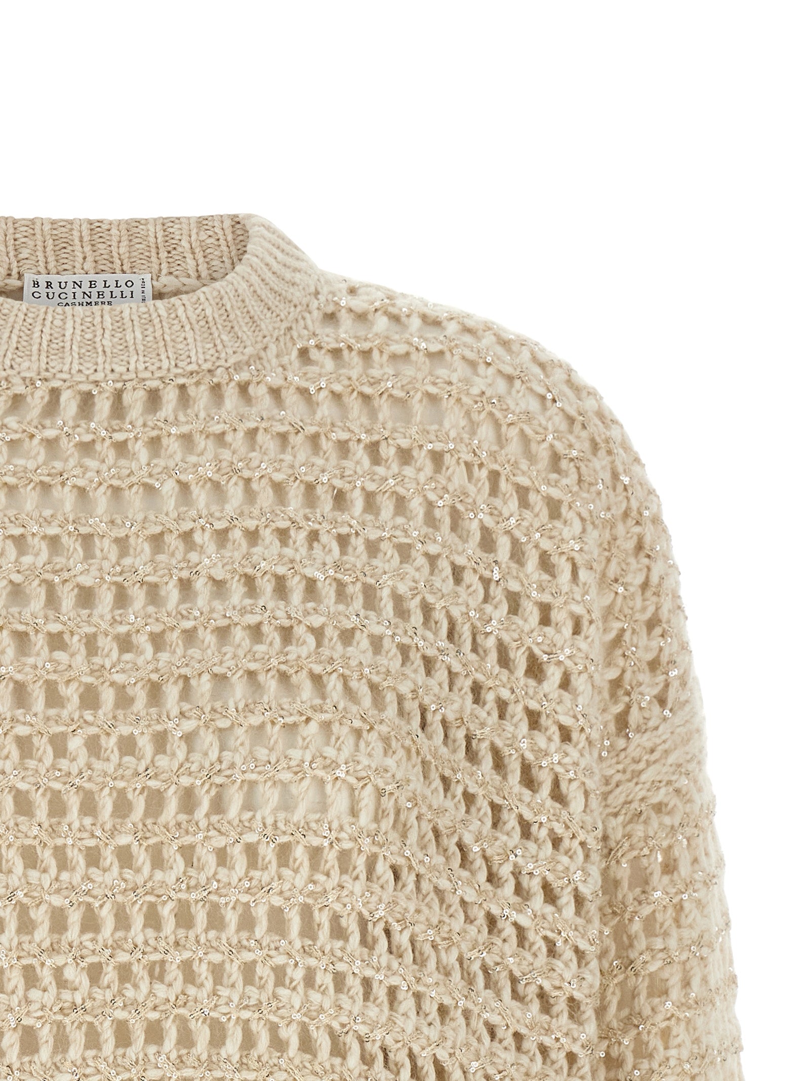 Brunello Cucinelli 'Dazzling Braids' Sweater