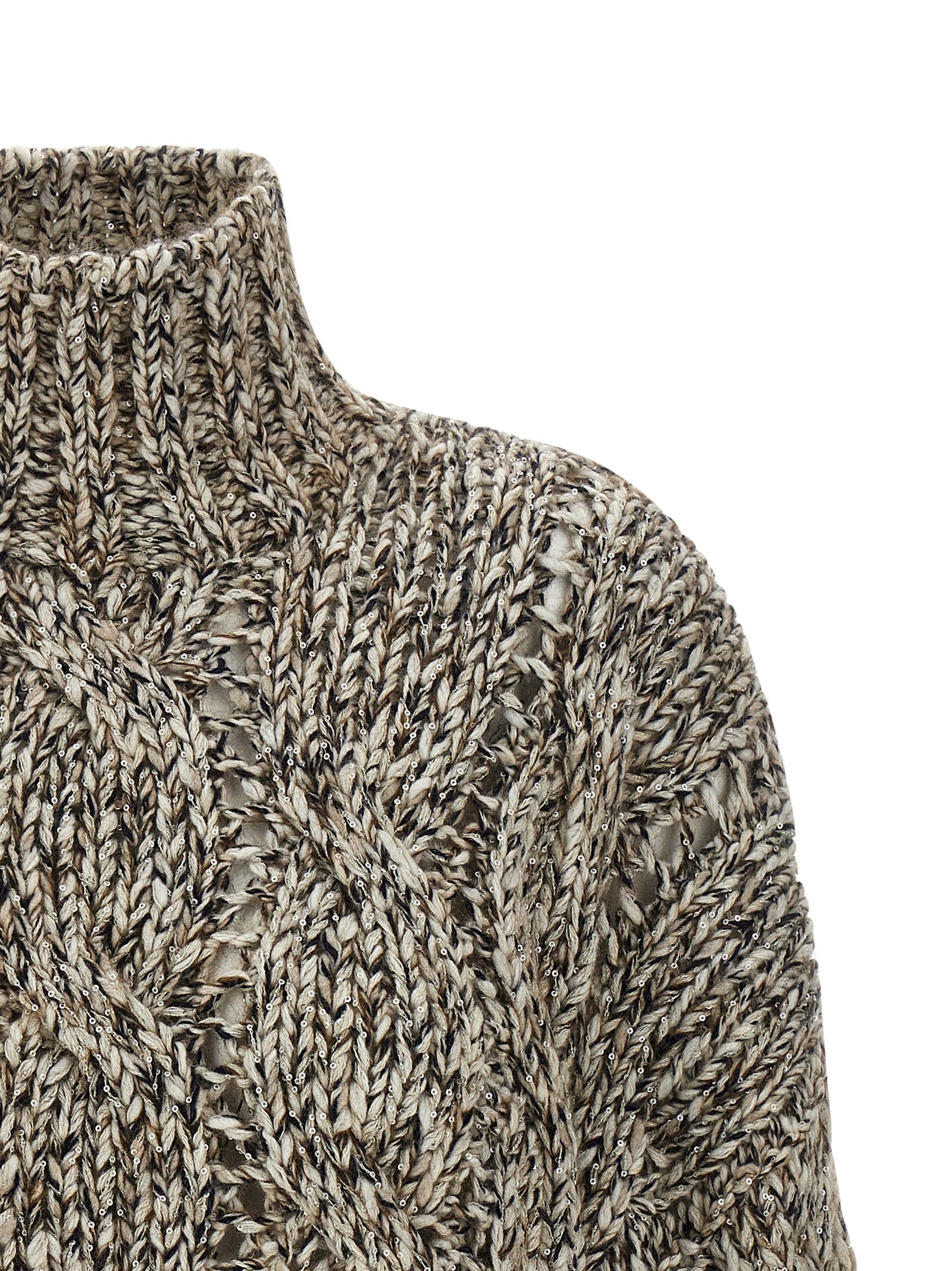 Brunello Cucinelli 'Dazzling Net' Sweater