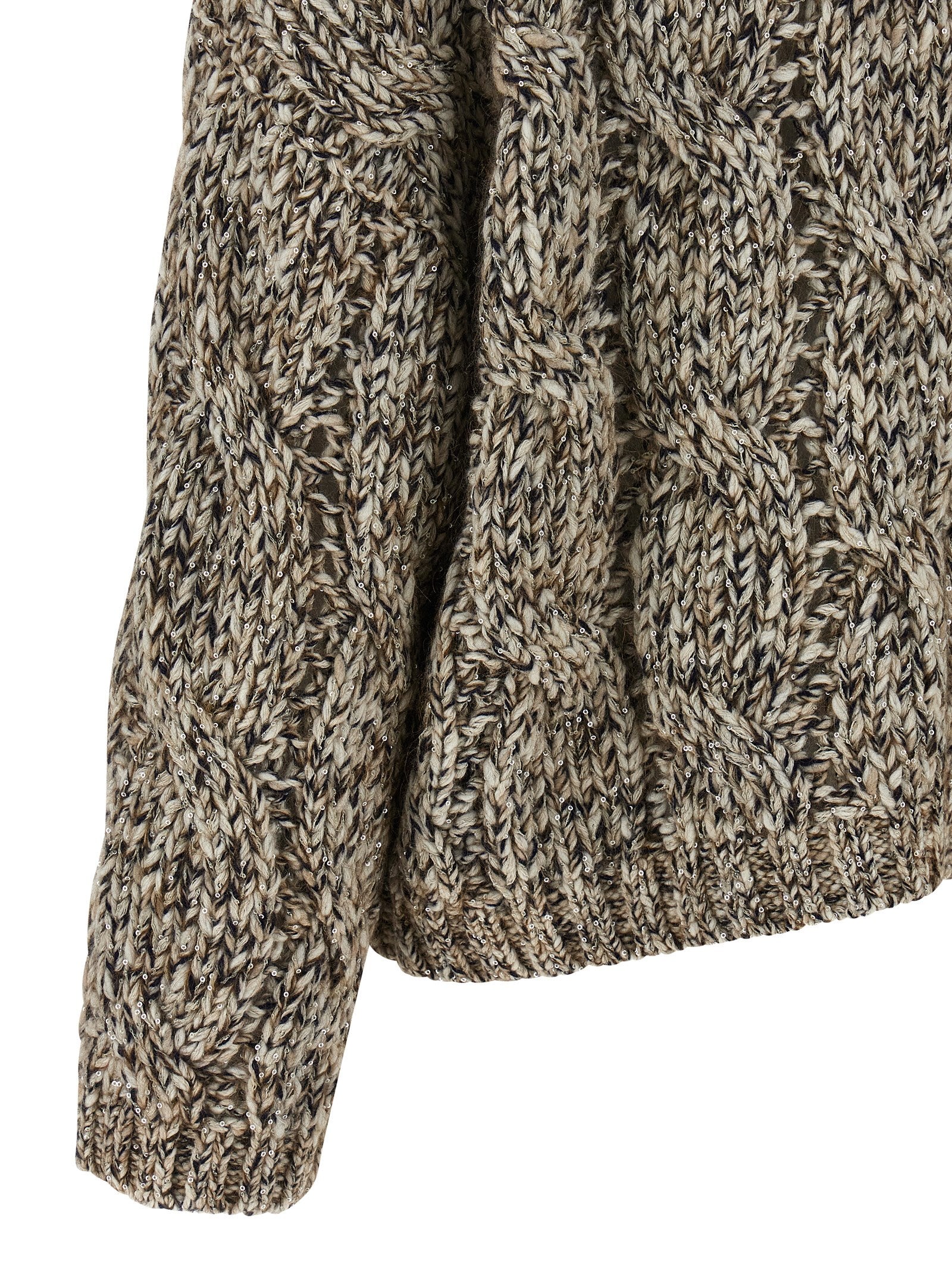 Brunello Cucinelli 'Dazzling Net' Sweater