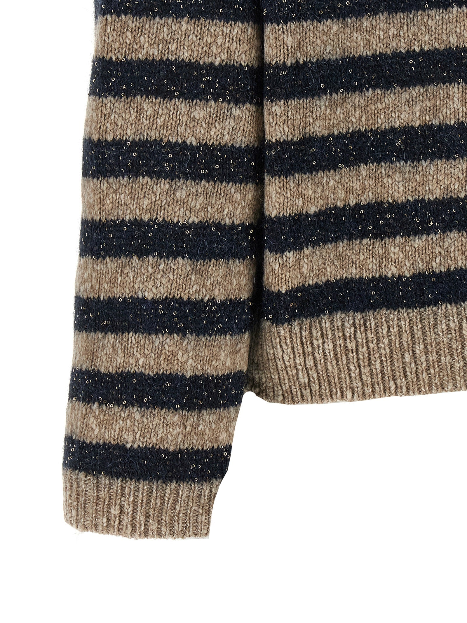 Brunello Cucinelli 'Dazzling Stripes' Sweater