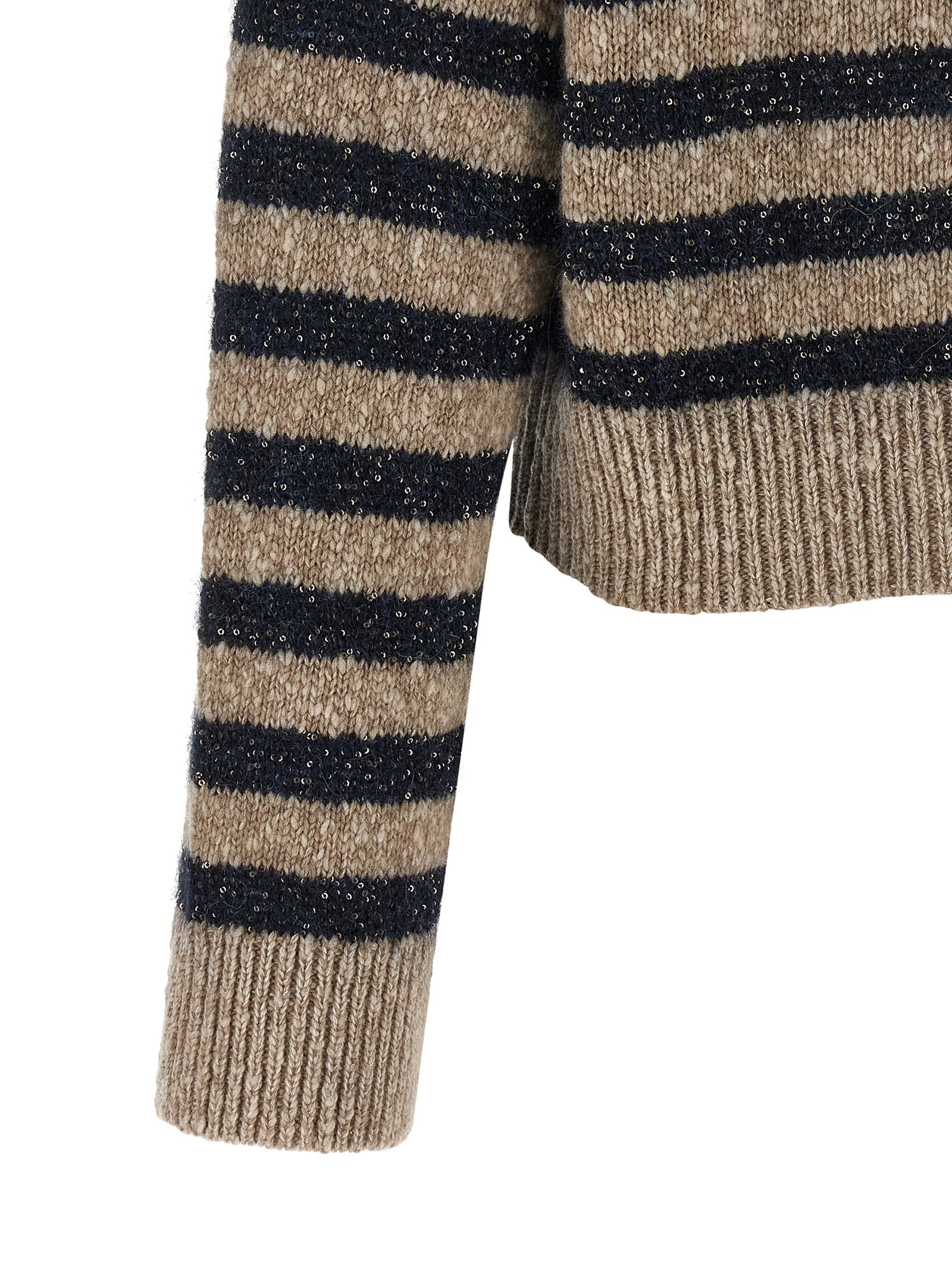 Brunello Cucinelli 'Dazzling Stripes' Sweater