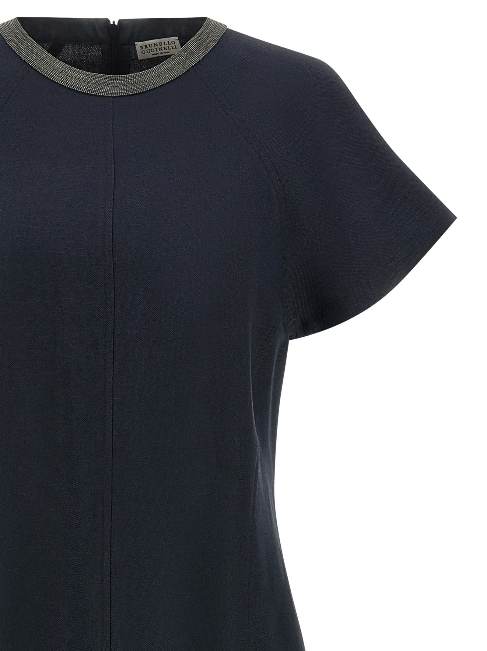 Brunello Cucinelli 'Precious Collar' Dress