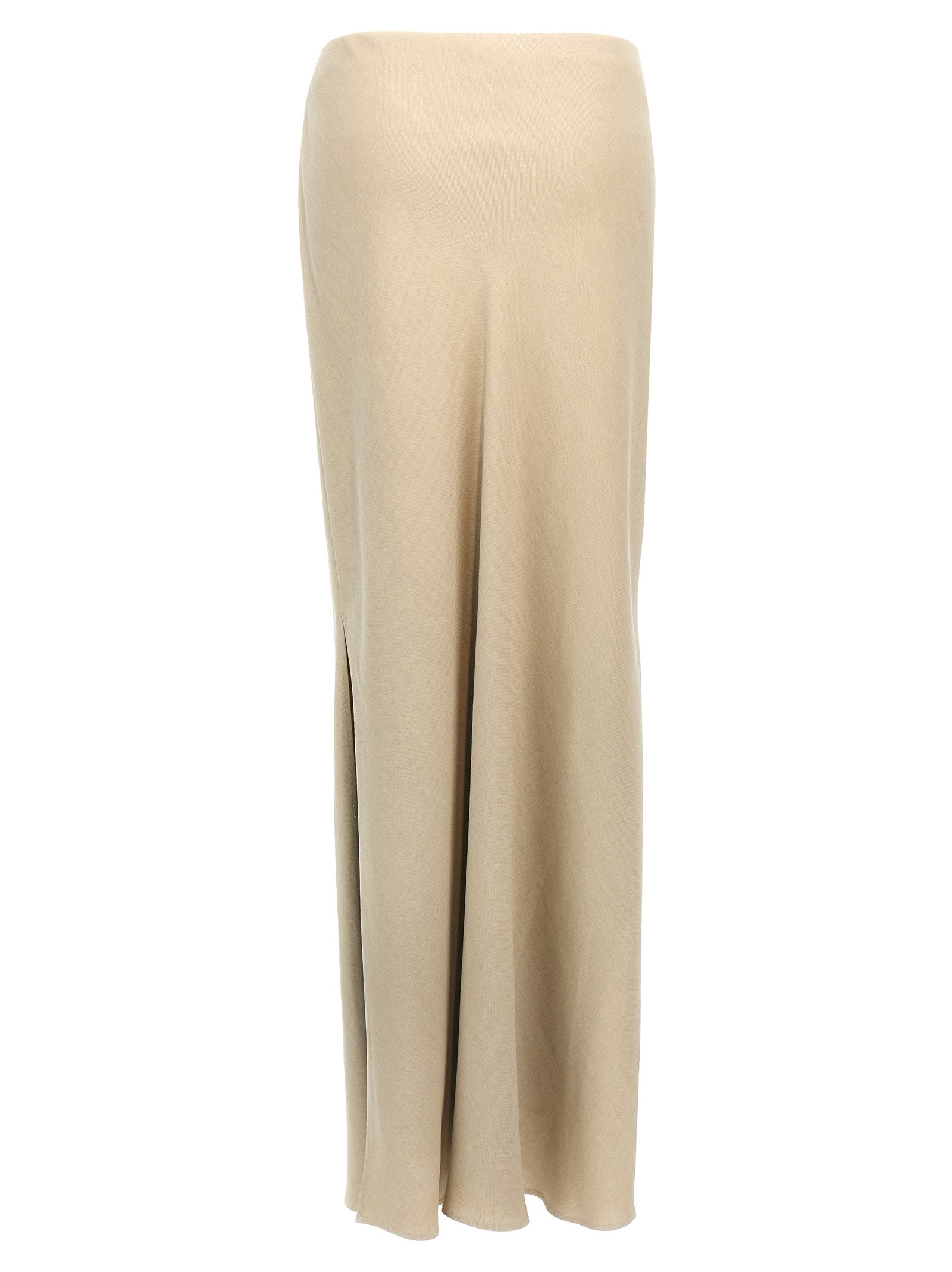 Brunello Cucinelli Slit Skirt