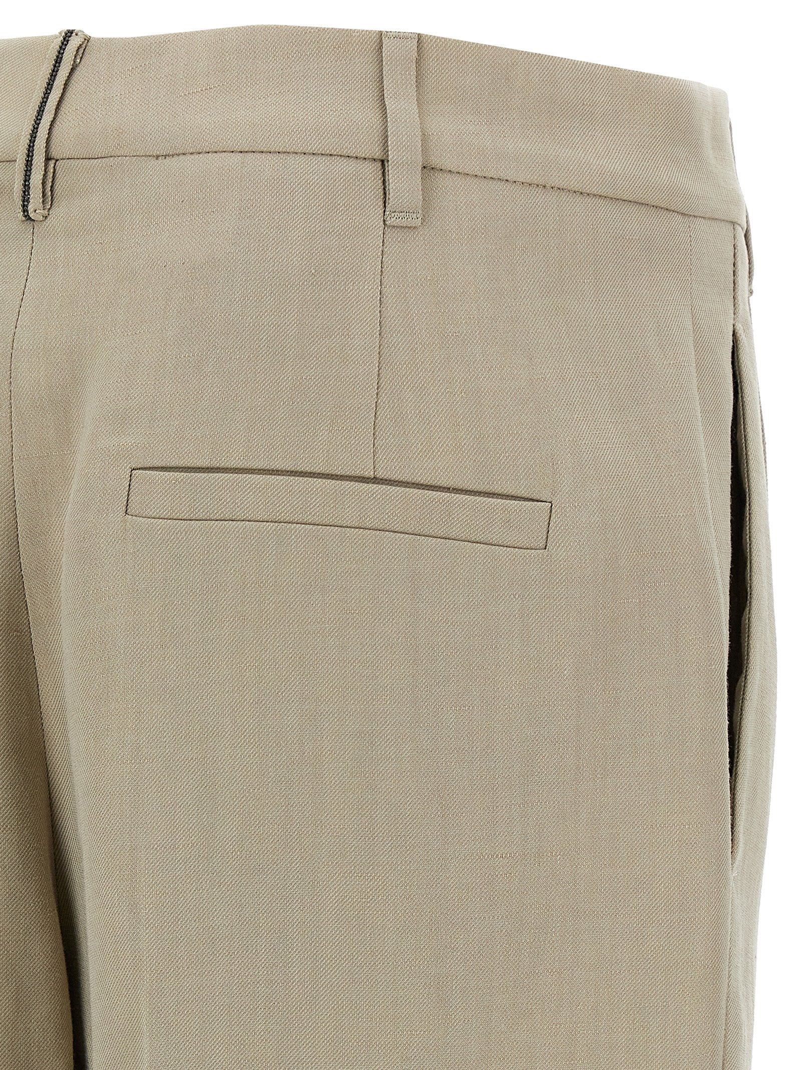 Brunello Cucinelli Linen Trousers