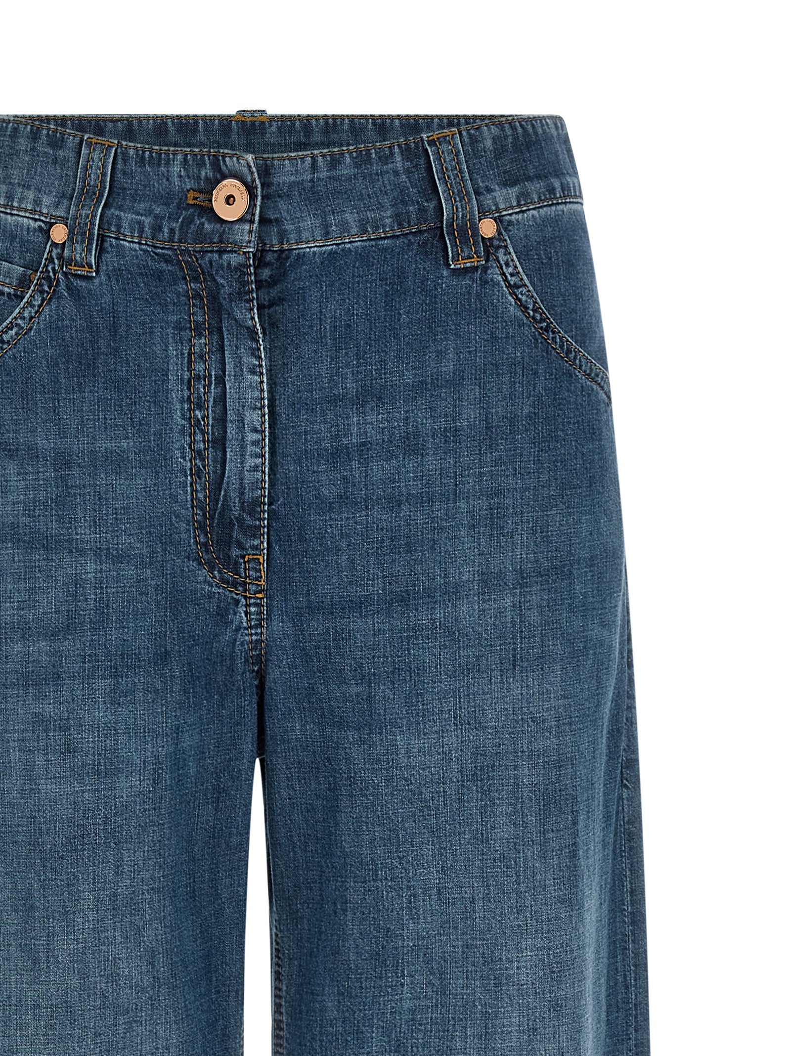 Brunello Cucinelli Wide Leg Jeans