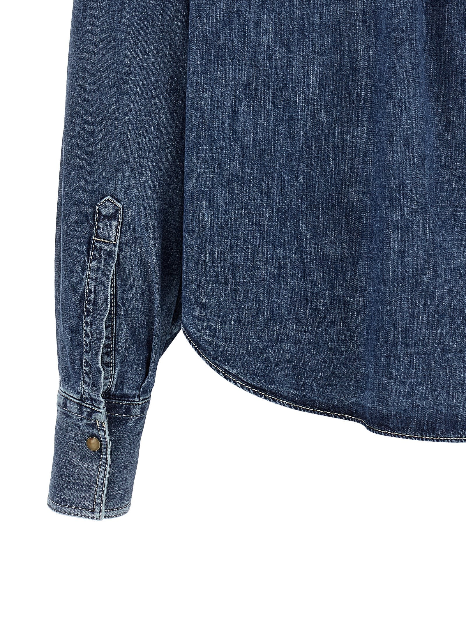 Brunello Cucinelli 'Shiny Pockets' Shirt