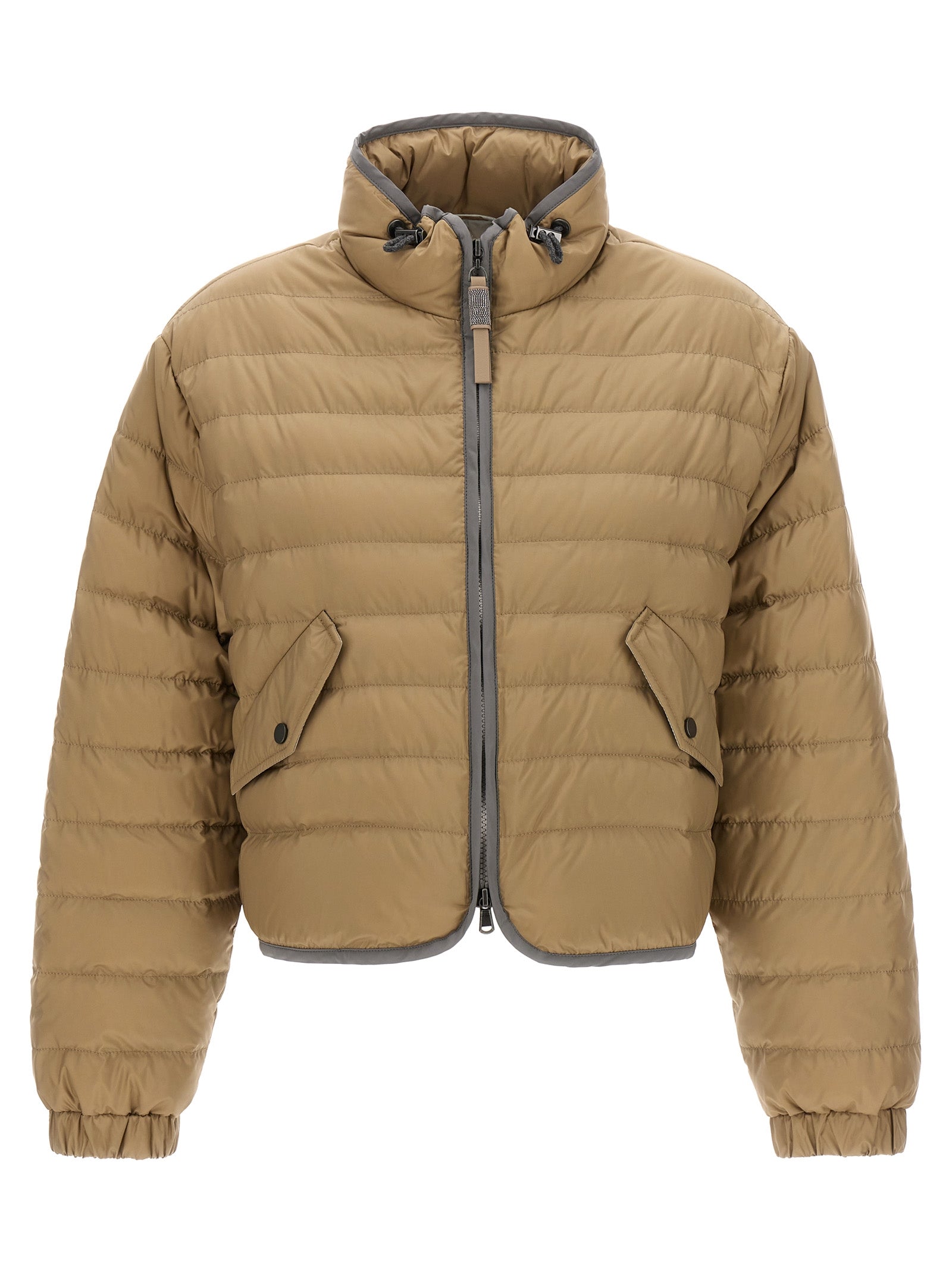 Brunello Cucinelli Monile Detail Down Jacket