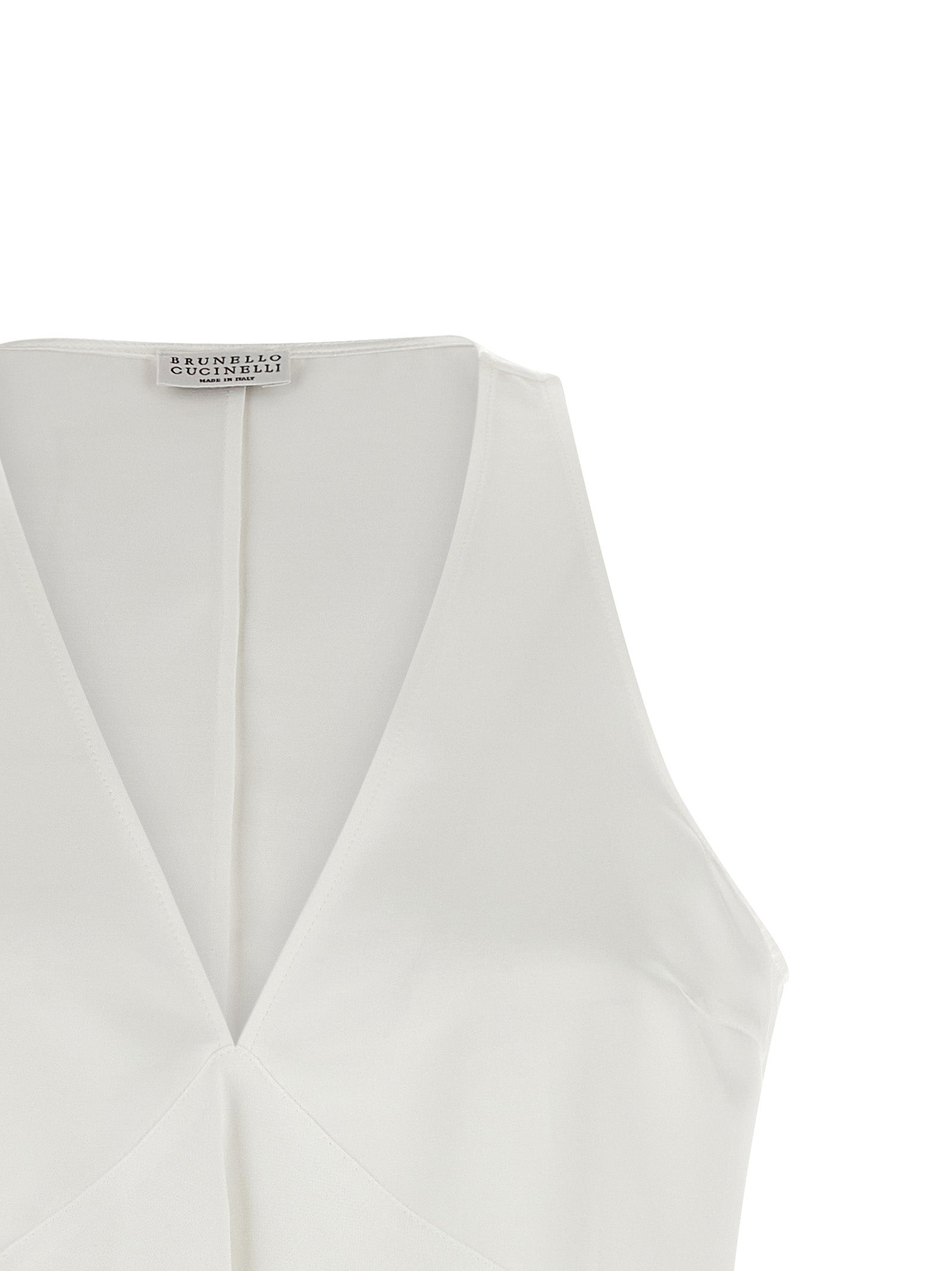 Brunello Cucinelli Top Twill Fluid