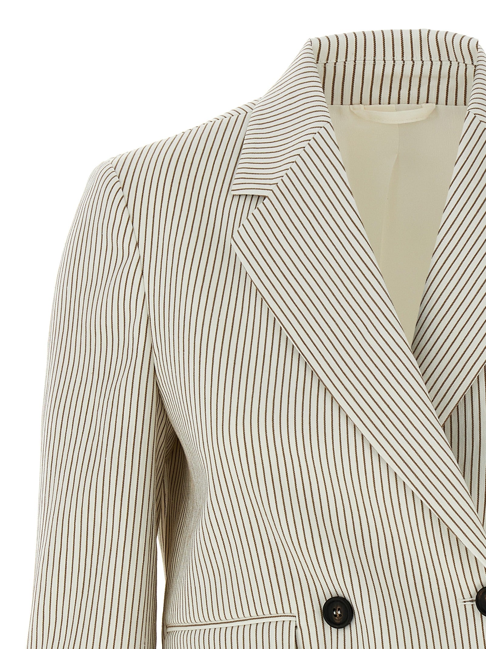 Brunello Cucinelli Pinstripe Blazer