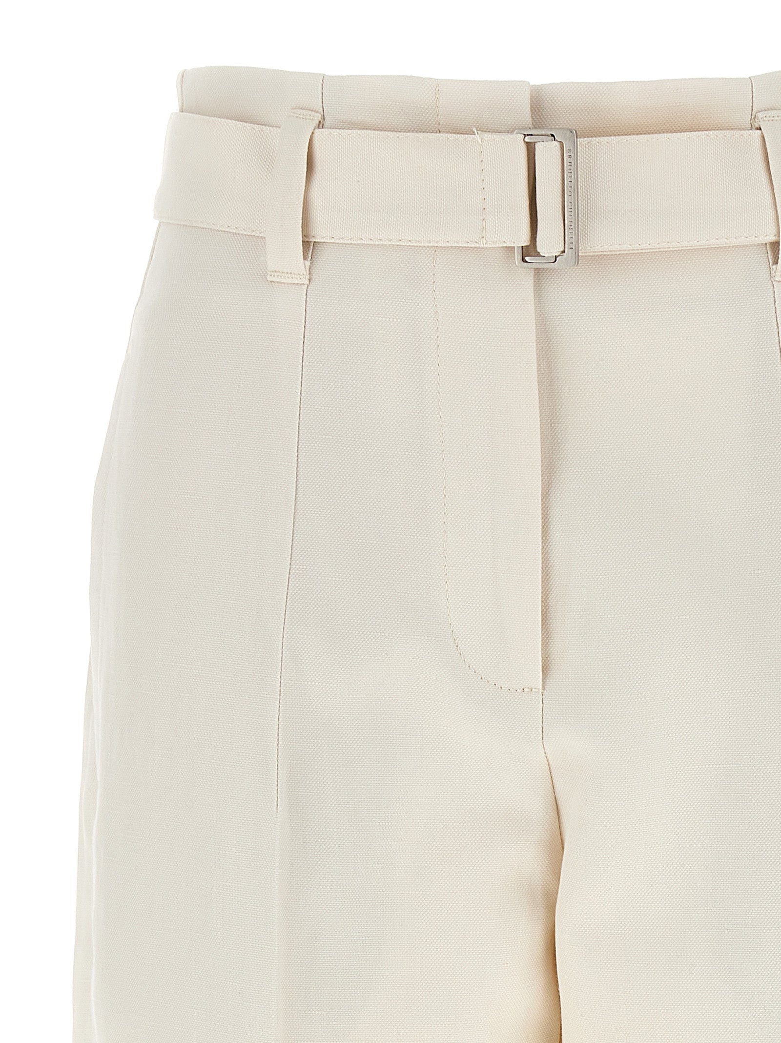 Brunello Cucinelli Linen Trousers