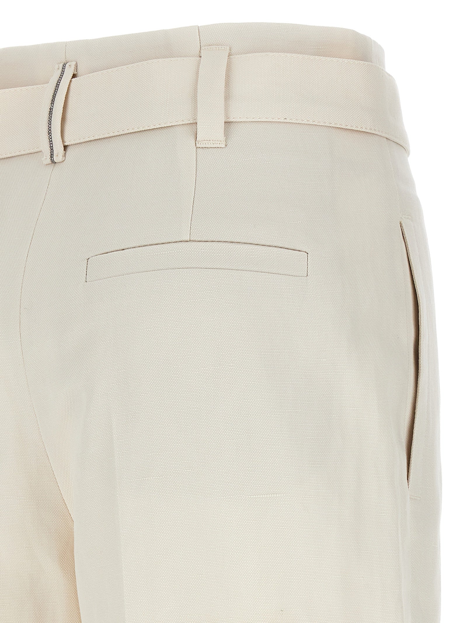 Brunello Cucinelli Linen Trousers