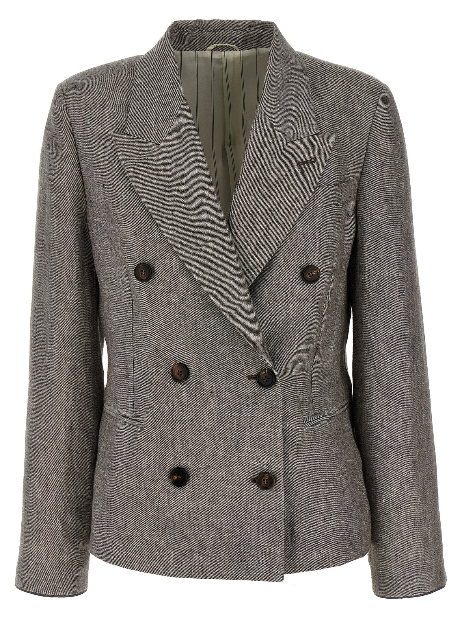 Brunello Cucinelli Double-Breasted Blazer