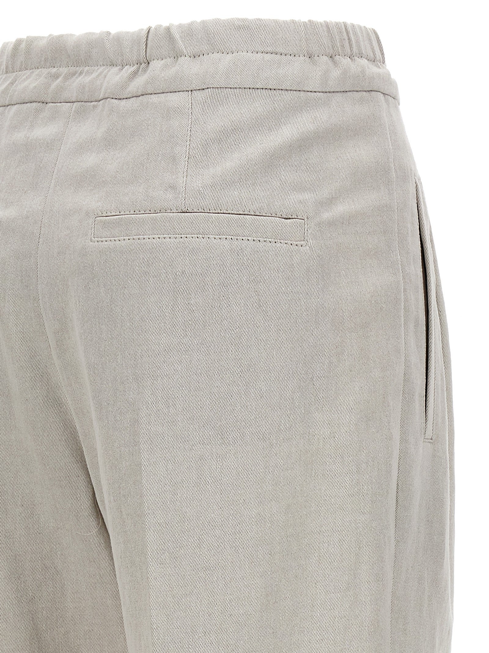 Brunello Cucinelli Linen Cotton Trousers