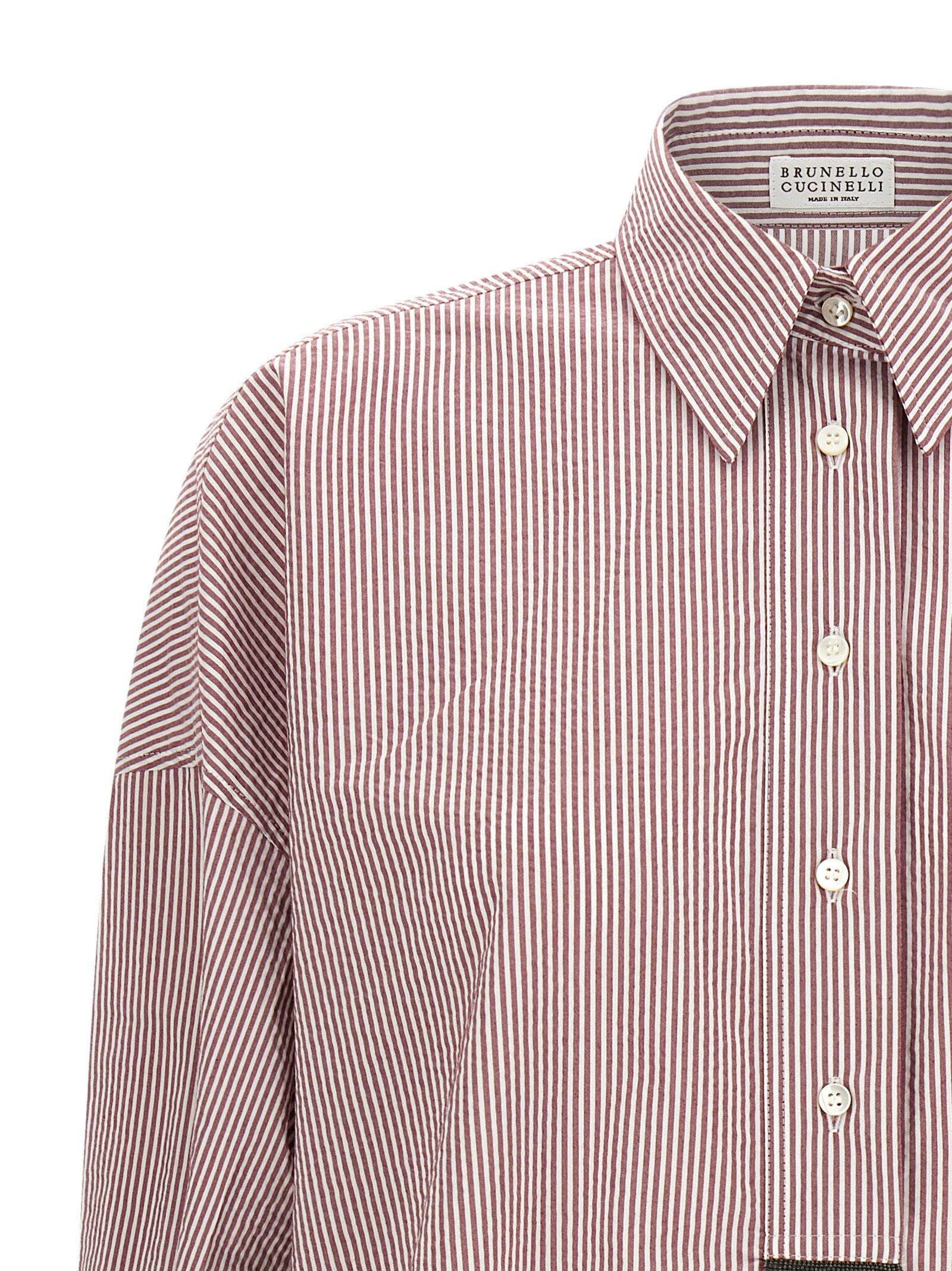 Brunello Cucinelli Striped Shirt
