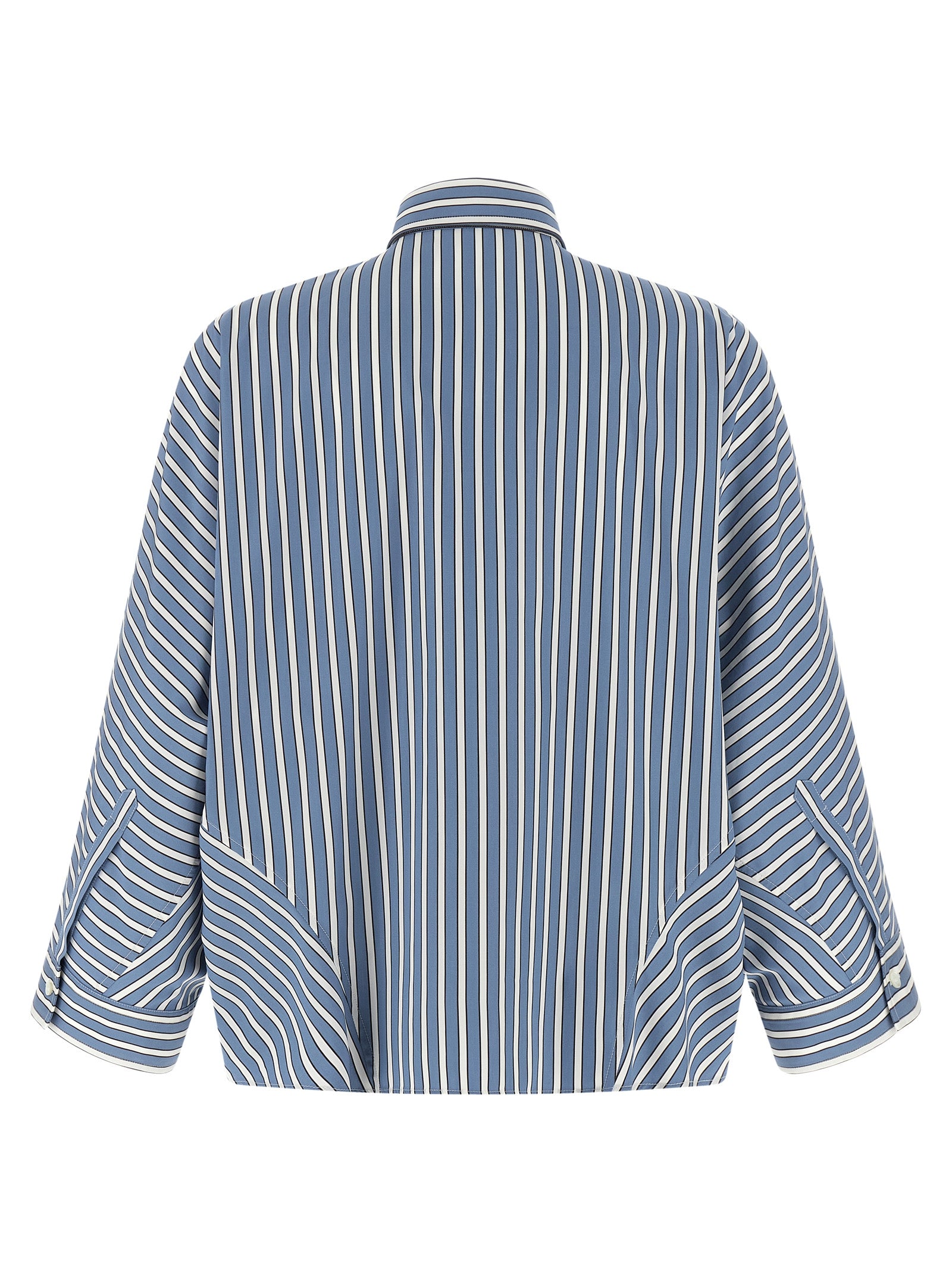 Brunello Cucinelli Monile Striped Shirt